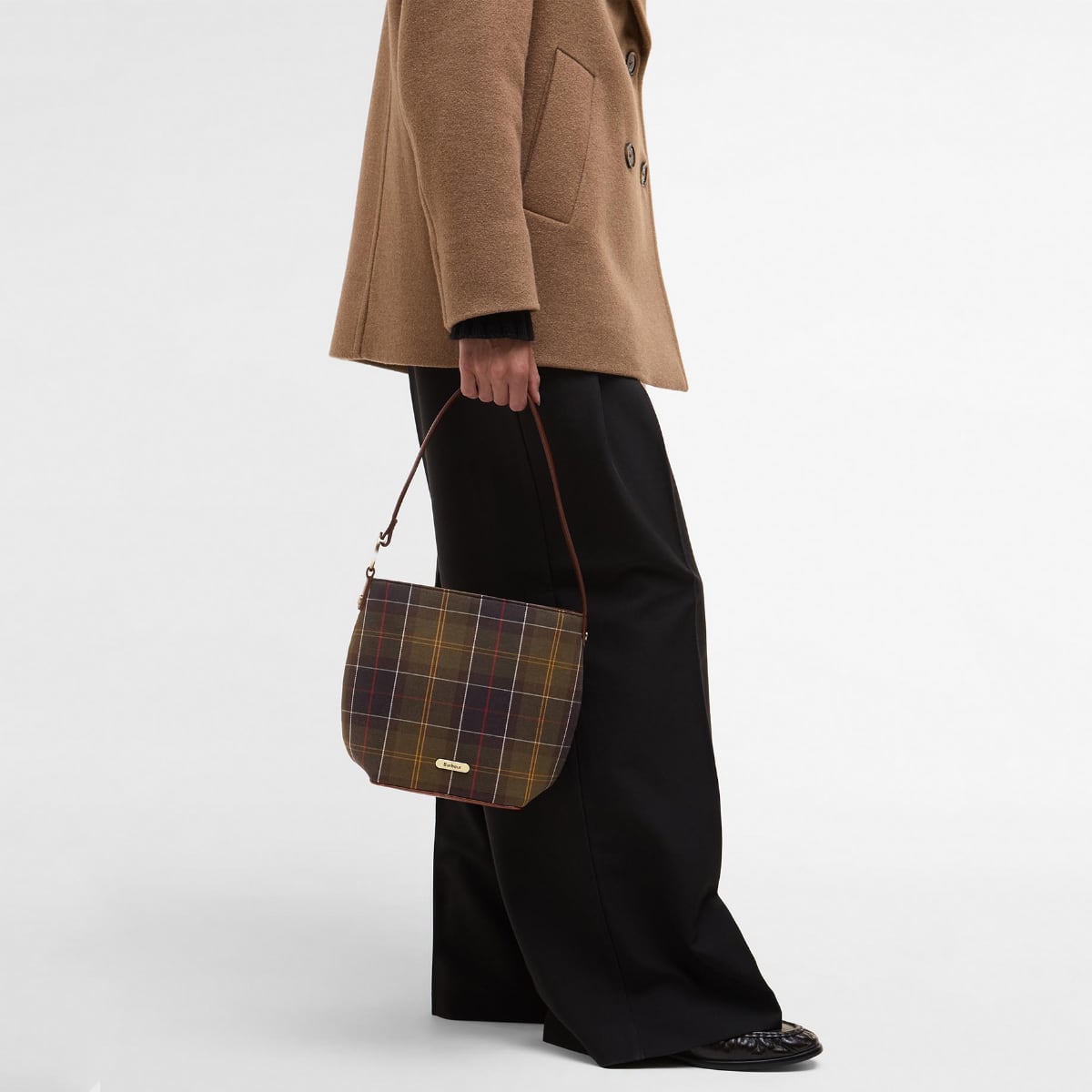 Barbour Cedar Tartan Bucket Bag | Classic Tartan