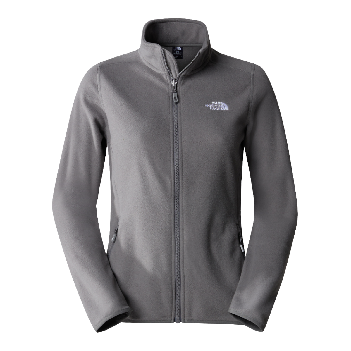 The North Face 100 Glacier Full Zip Fleece Women s Jacket Smoked Pearl