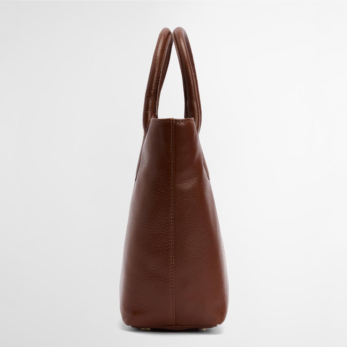 Barbour Birch Leather Tote Bag | Brown