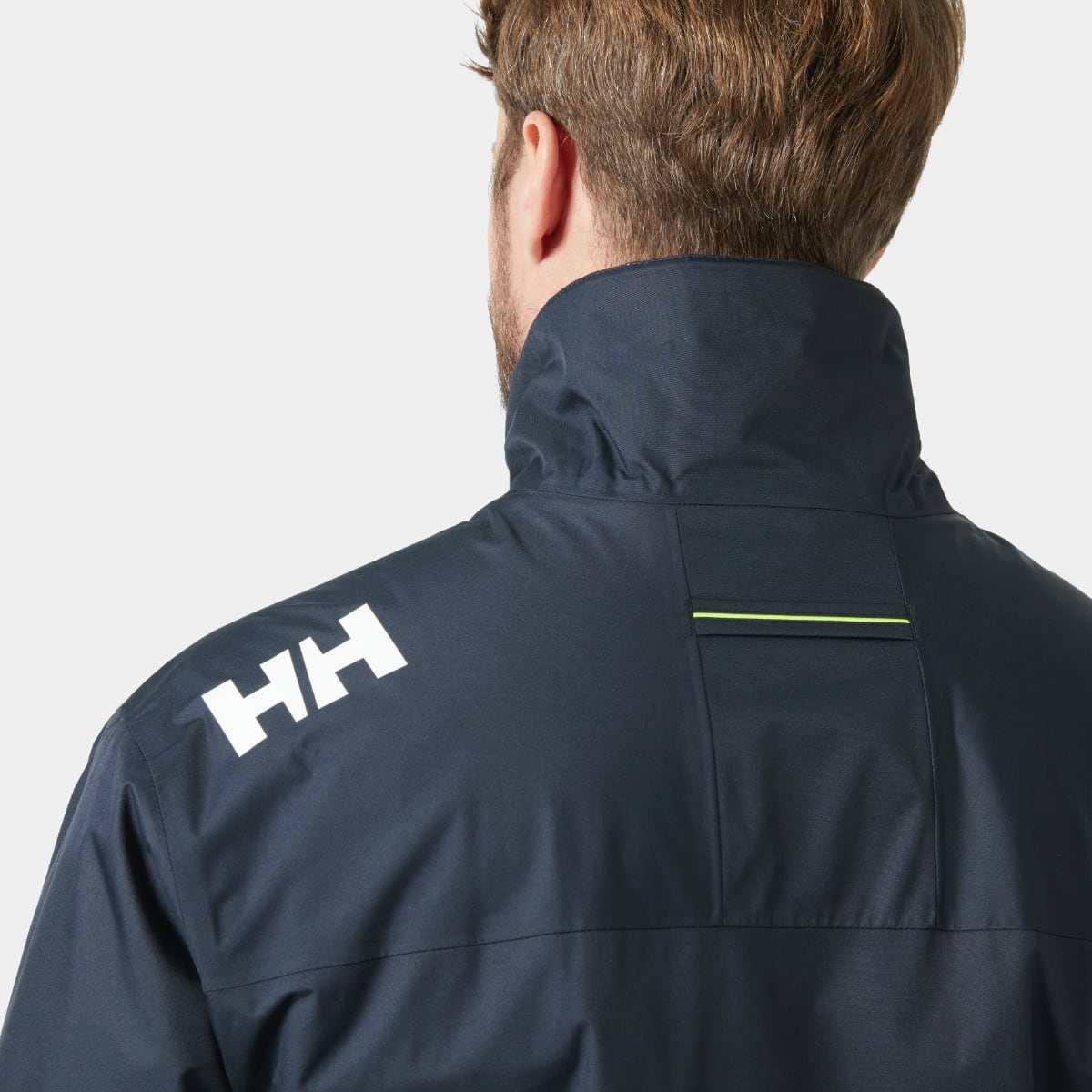 Helly Hansen Crew Hooded Pile Men's Jacket | Navy