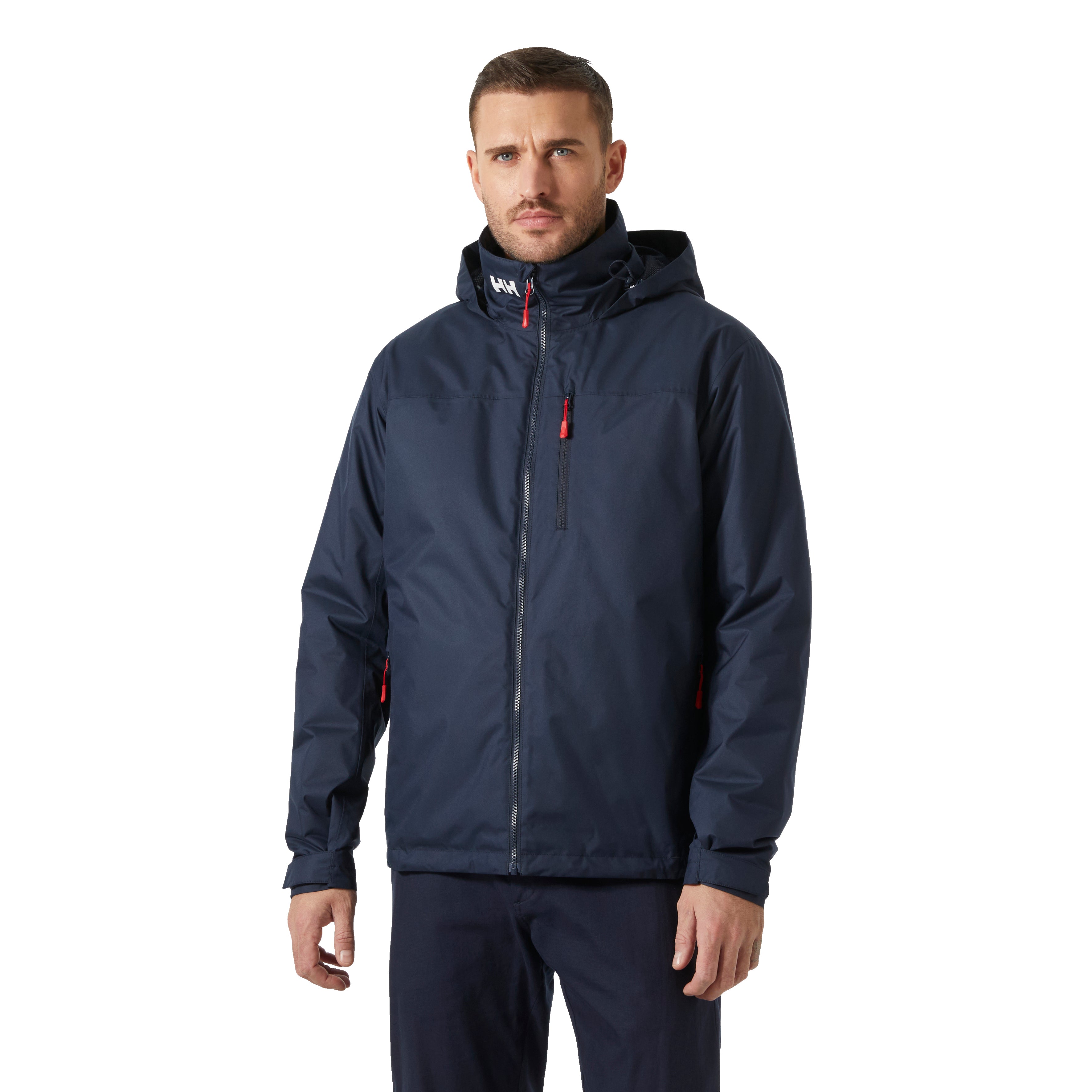 Helly Hansen Crew Hooded Pile Men's Jacket | Navy