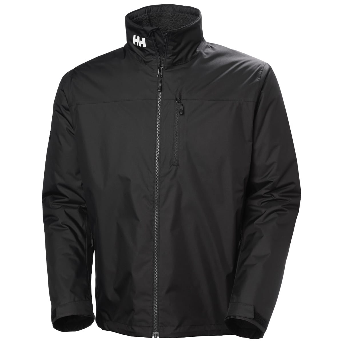 Helly Hansen Crew Hooded Pile Men's Jacket | Black