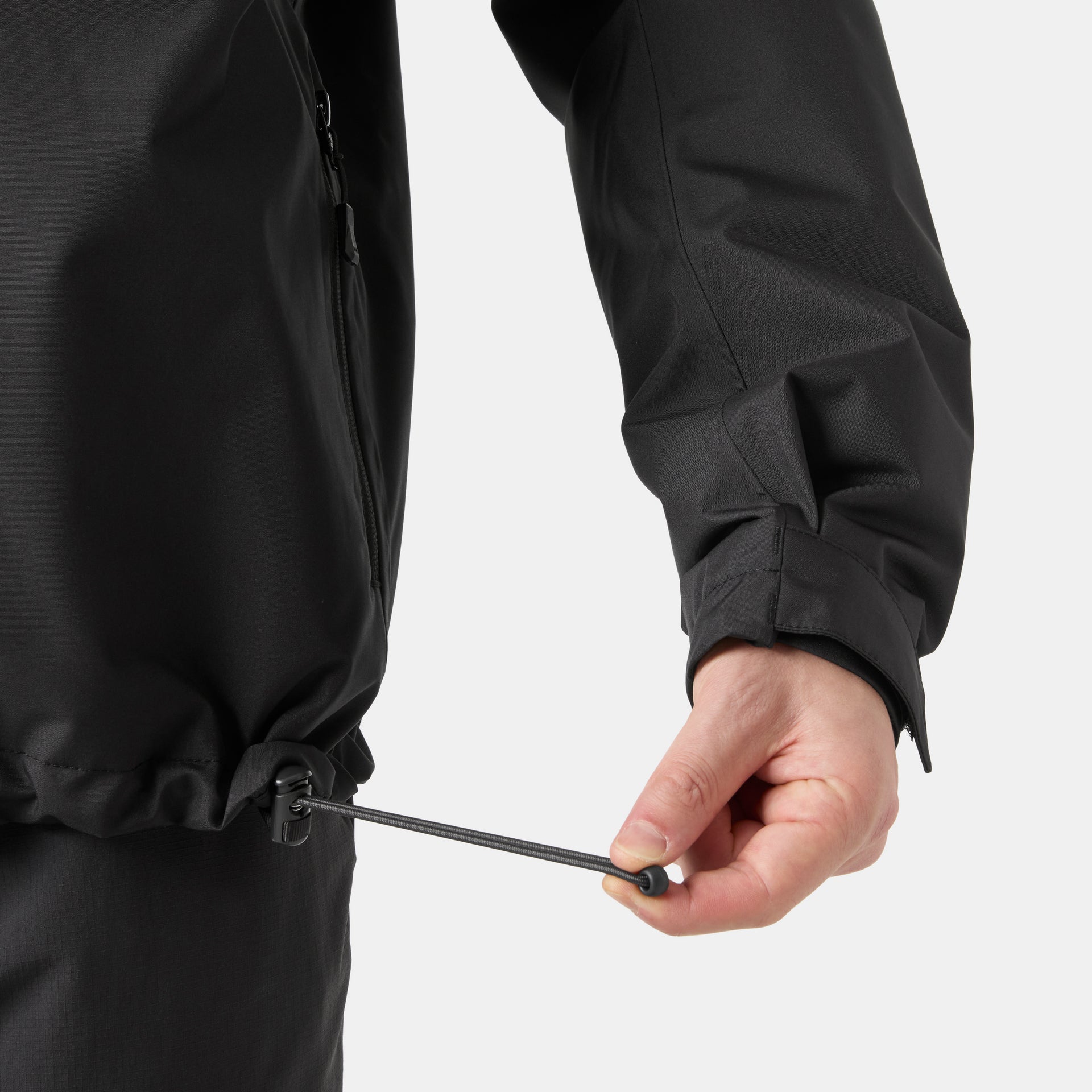 Helly Hansen Crew Hooded Pile Men's Jacket | Black