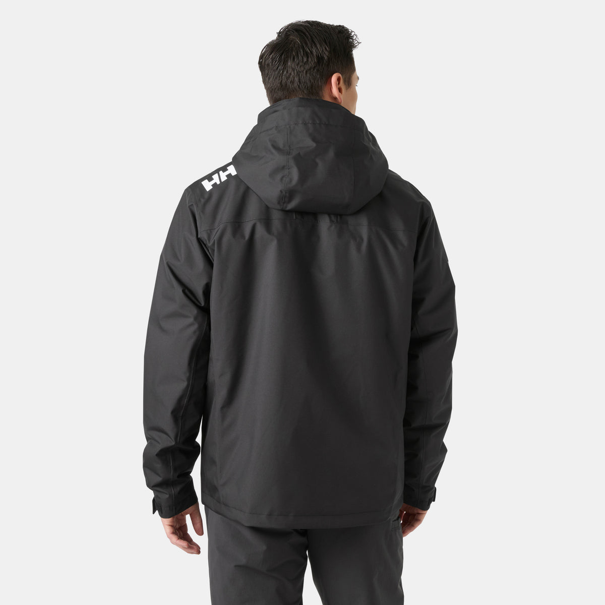 Helly Hansen Crew Hooded Pile Men's Jacket | Black