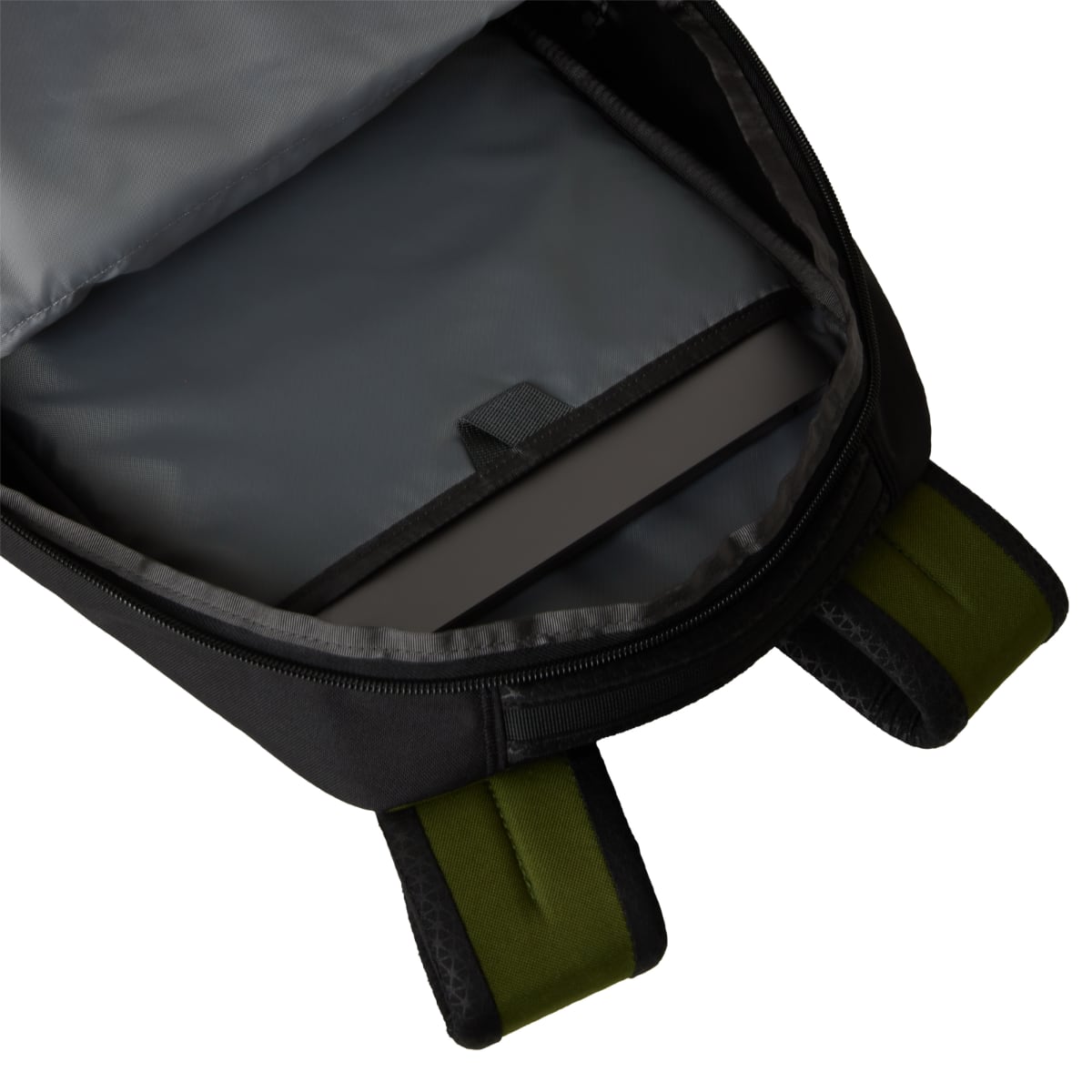 The North Face Jester Backpack | Woodland Green-TNF Black-Honeyed Sand