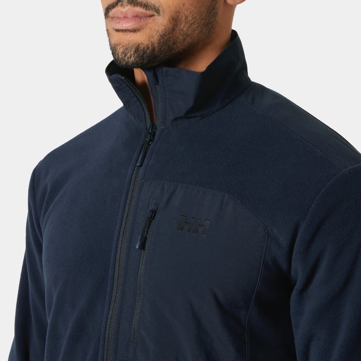 Helly Hansen Daybreaker Block Fleece Men's Jacket | Navy