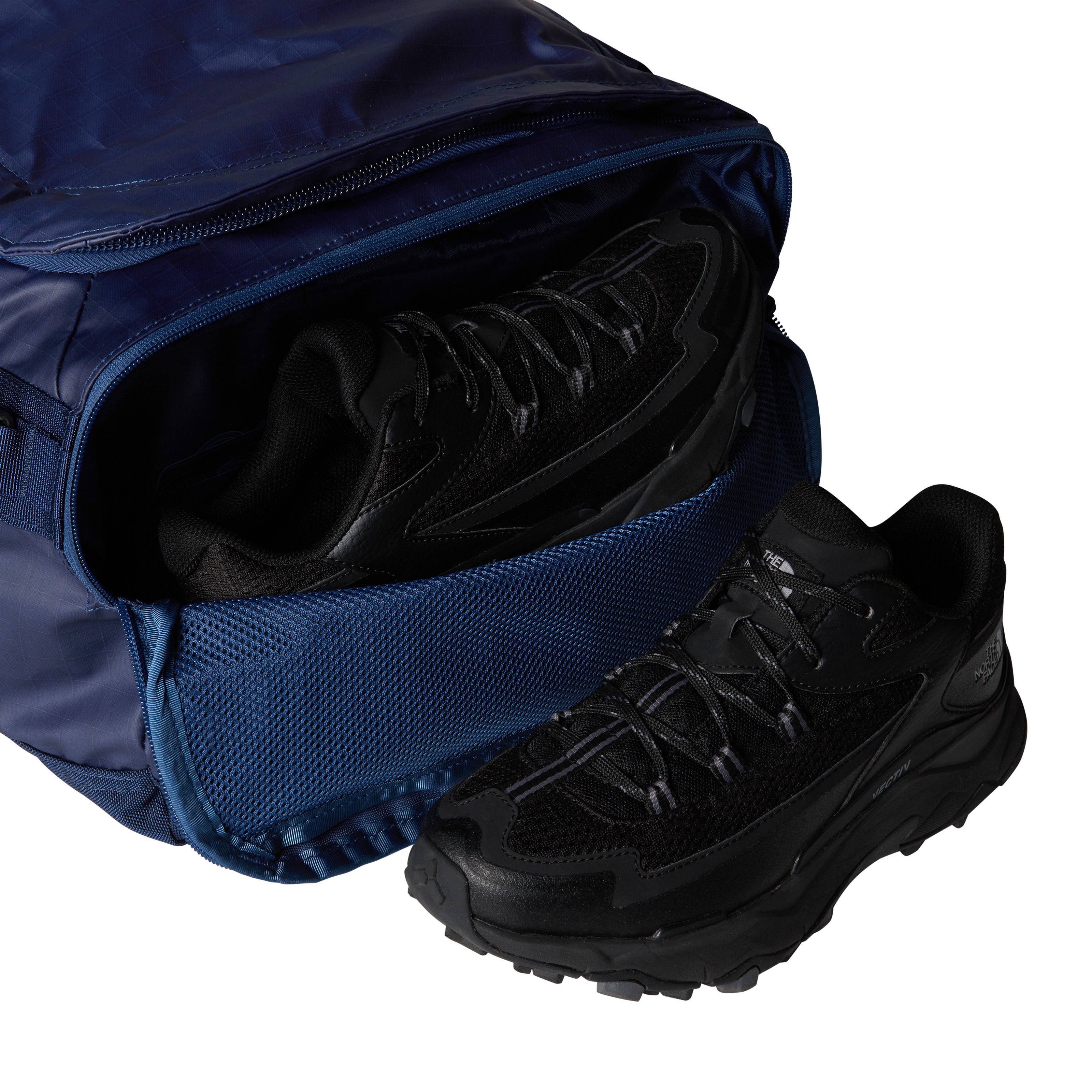 The North Face Base Camp VOYAGER Duffel 42L | Shady Blue-Summit Navy
