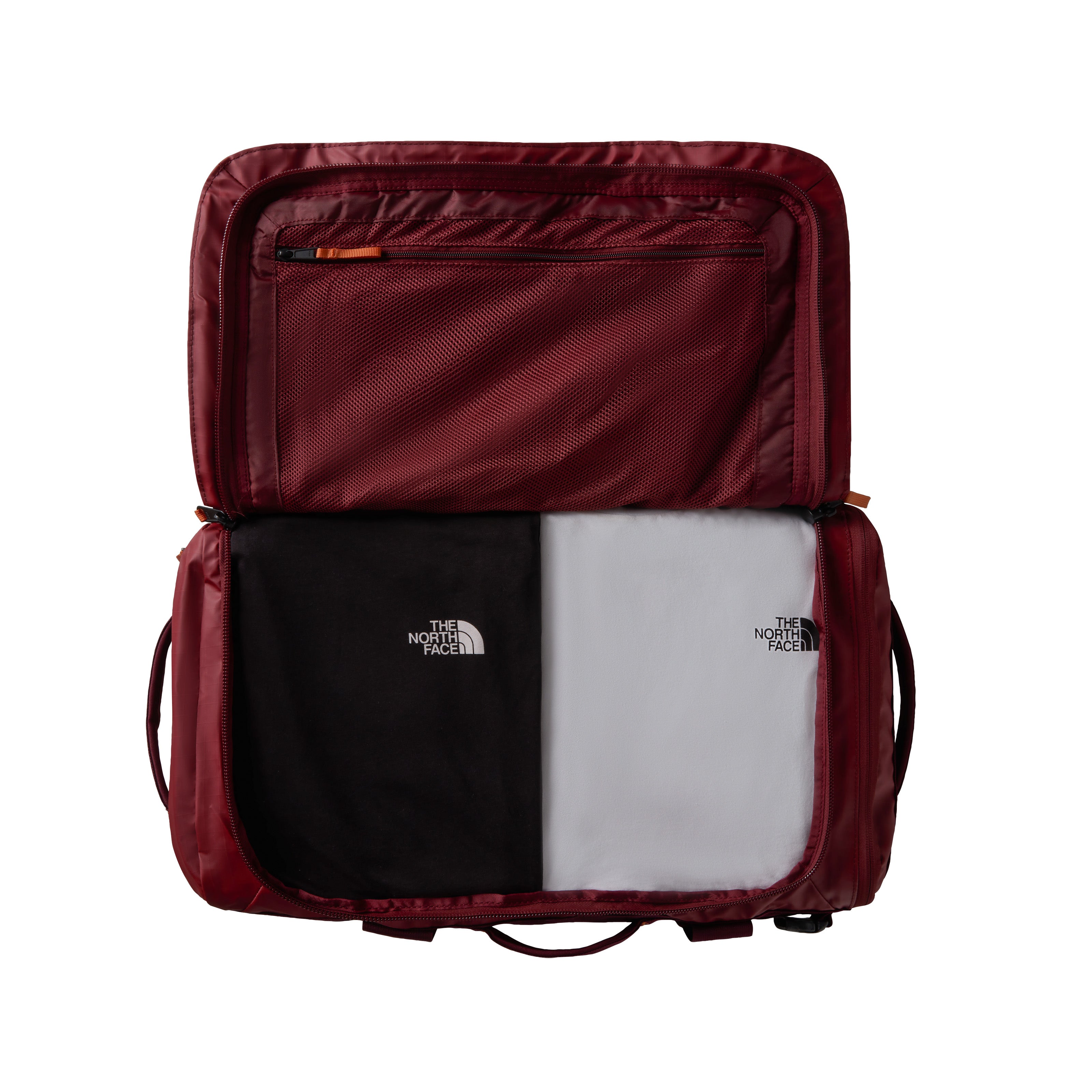 The North Face Base Camp VOYAGER Duffel 42L | Sumac-Iron Bronze