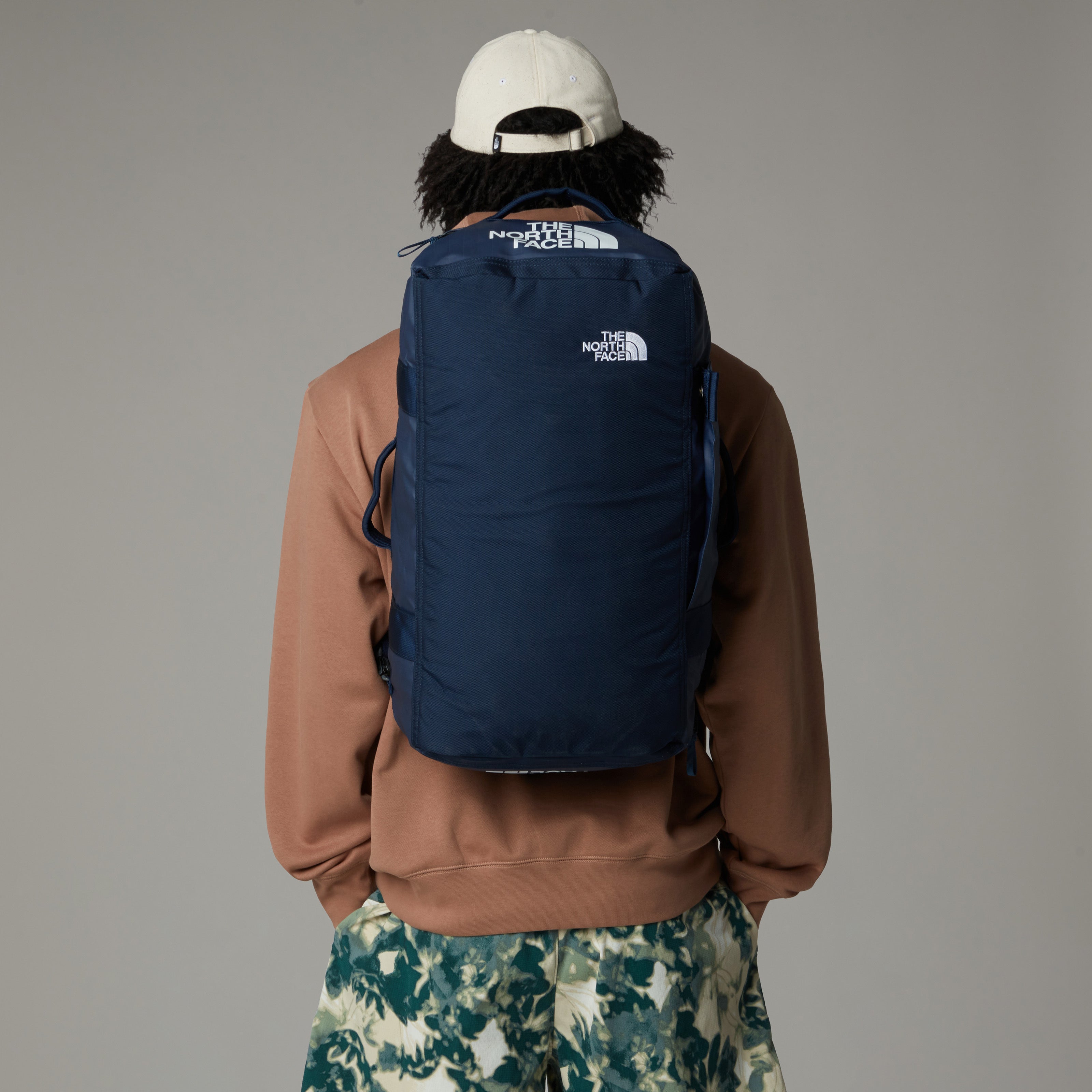 The North Face Base Camp VOYAGER Duffel 32L | Shady Blue-Summit Navy