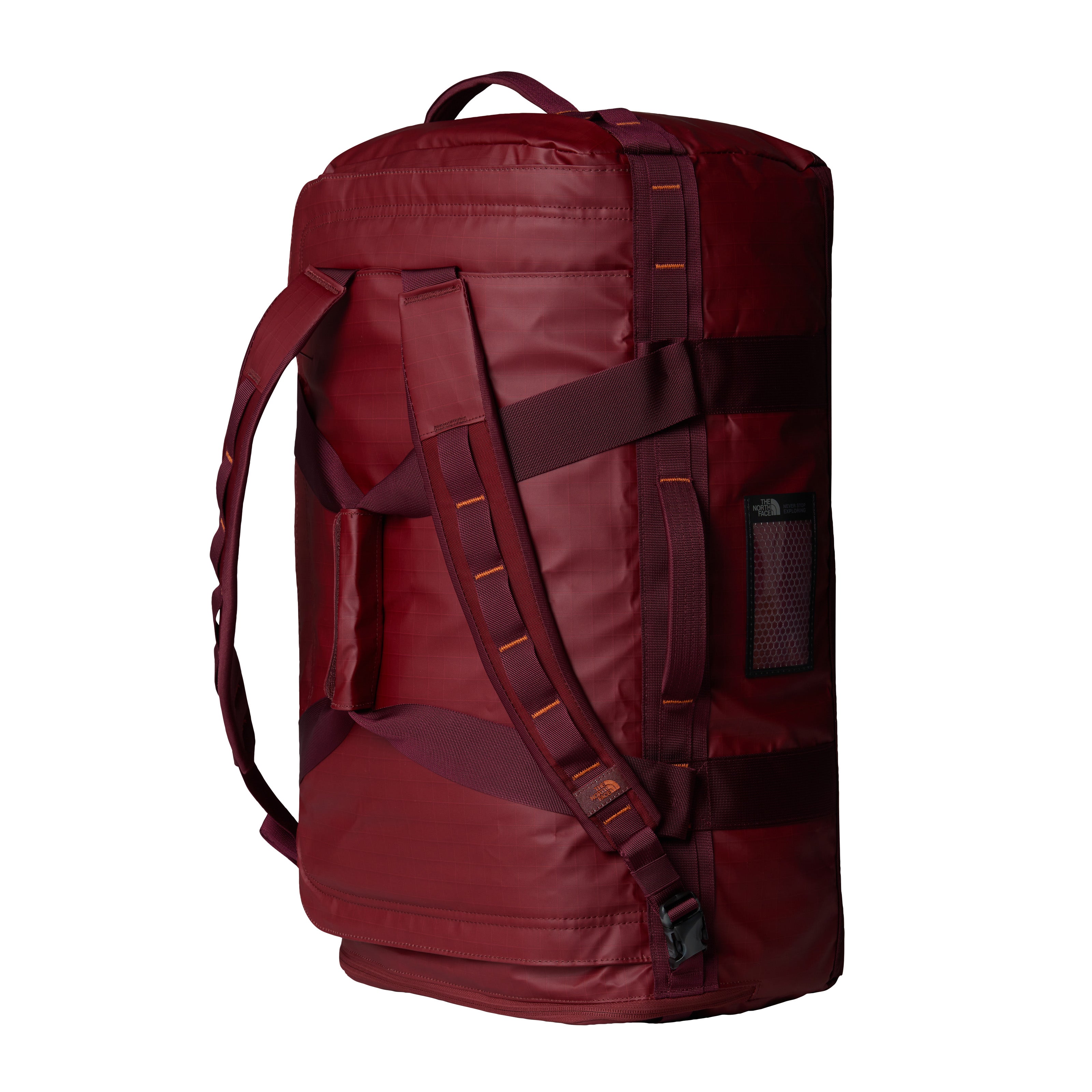 The North Face Base Camp VOYAGER Duffel 62L | Sumac-Iron Bronze