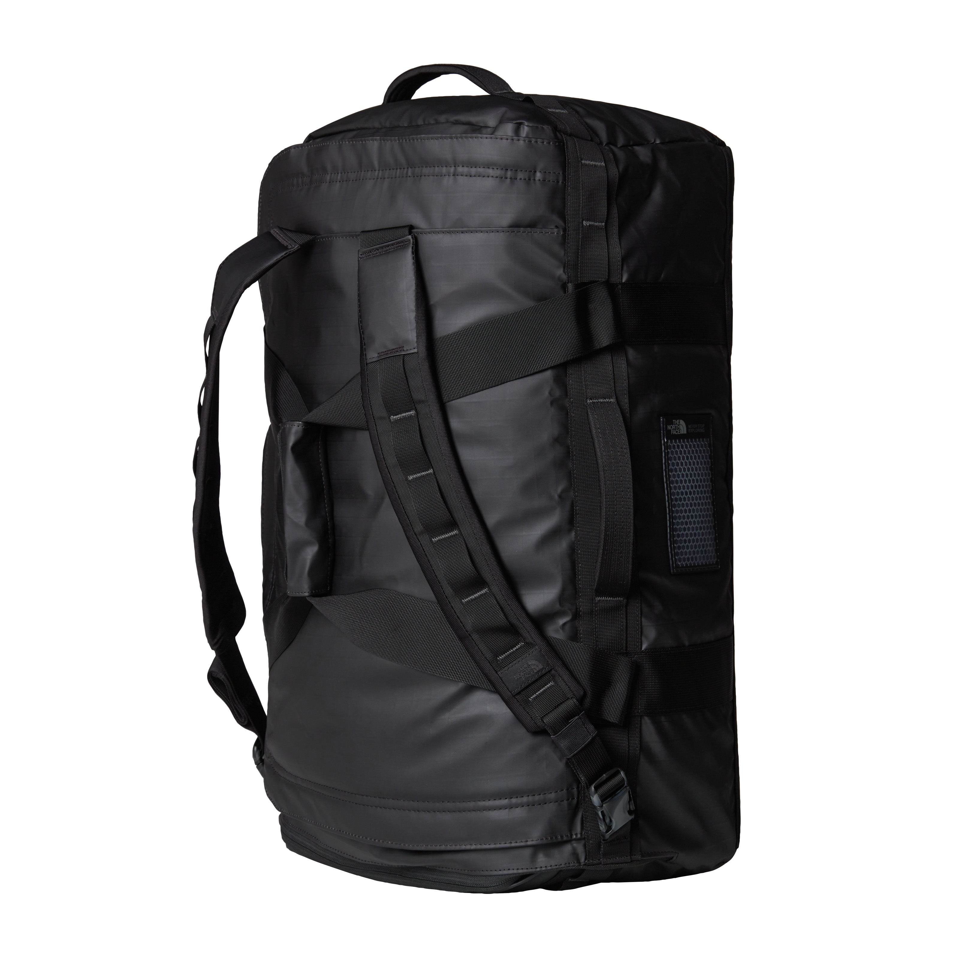 The North Face Base Camp VOYAGER Duffel 62L | TNF Black-Asphalt Grey