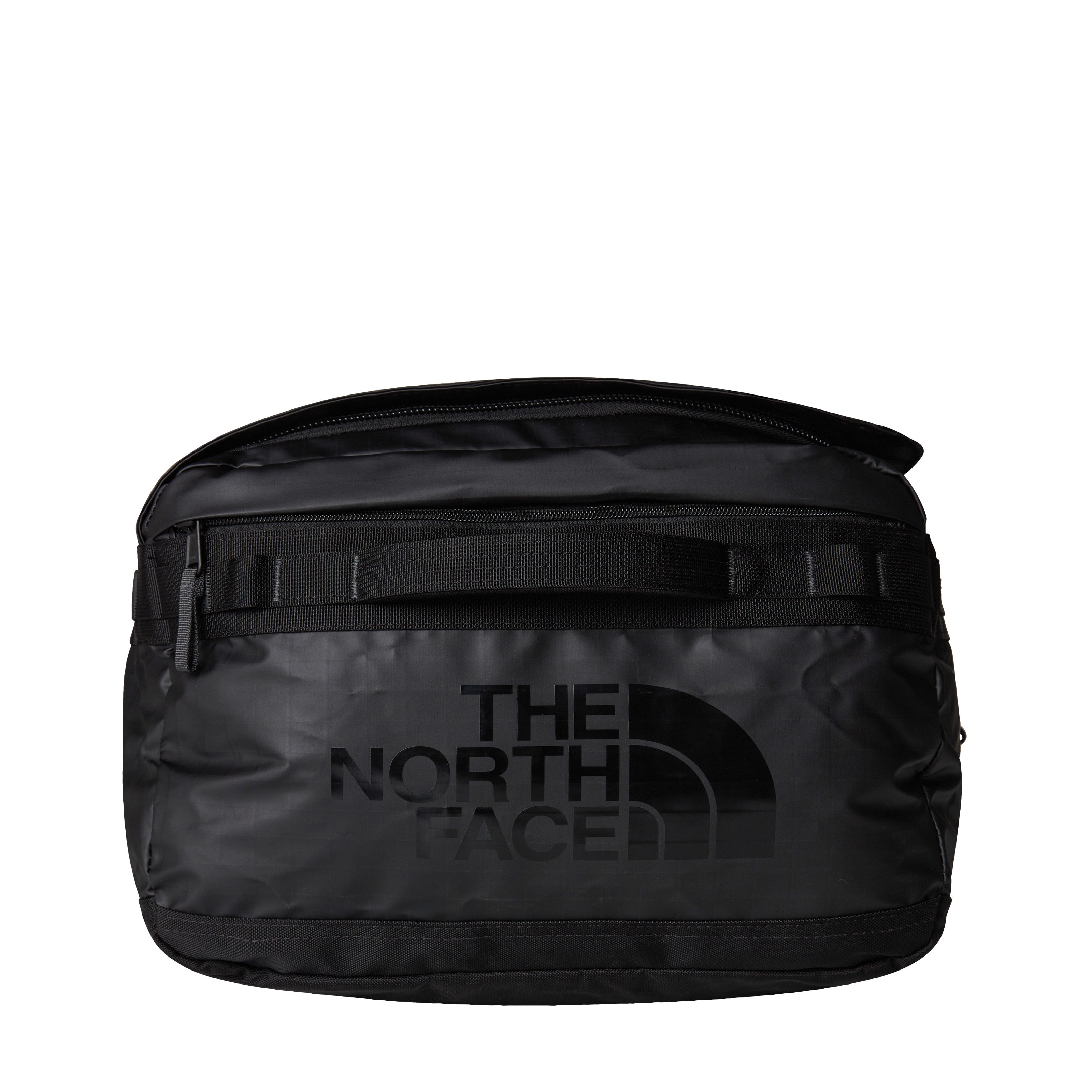 The North Face Base Camp VOYAGER Duffel 62L | TNF Black-Asphalt Grey