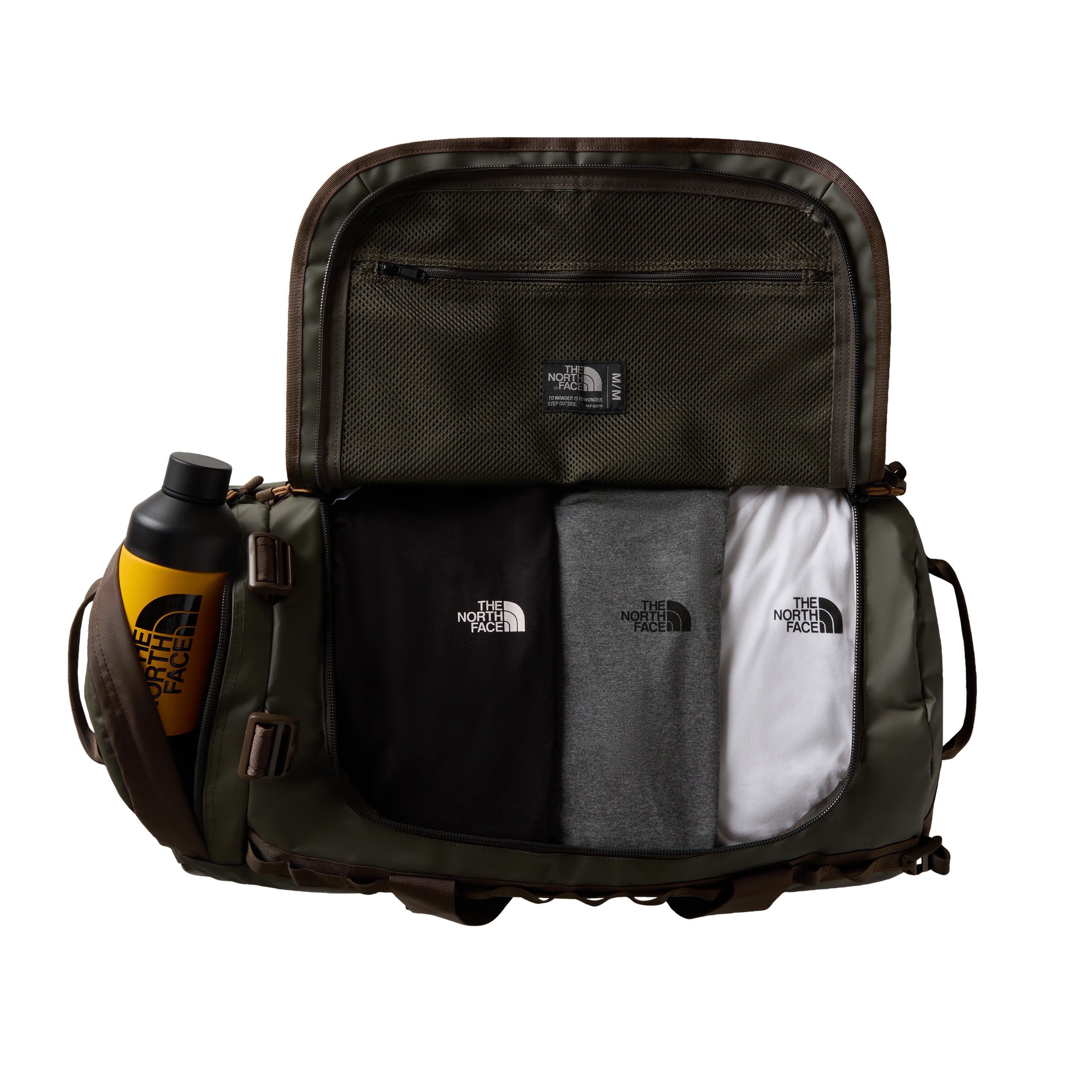 The North Face Base Camp Duffel Medium | New Taupe Green-Smokey Brown-Utility Brown