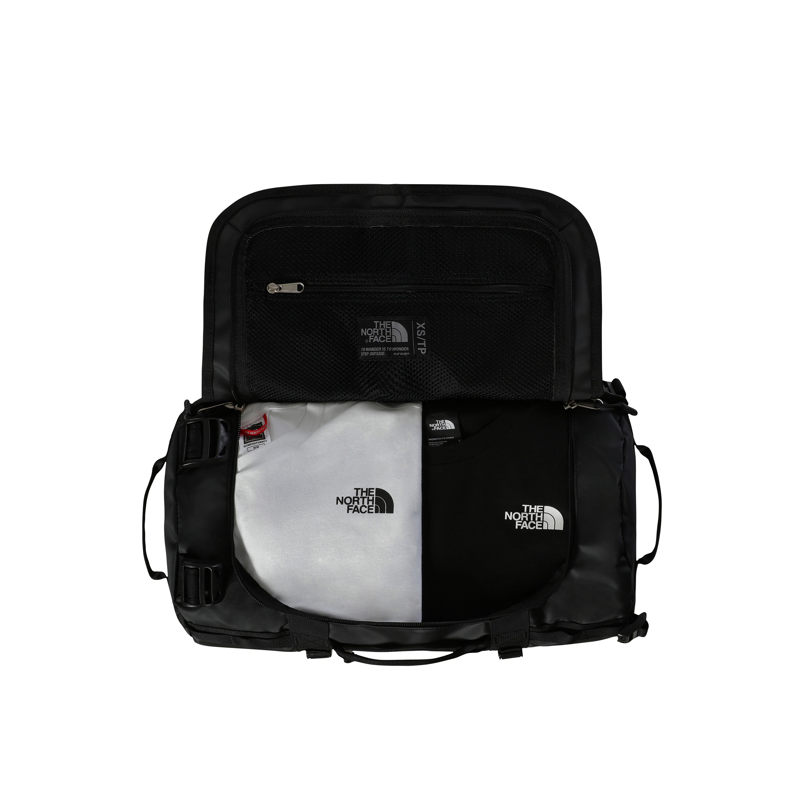 The North Face Base Camp Duffel EXTRA SMALL | TNF Black-TNF White-NPF