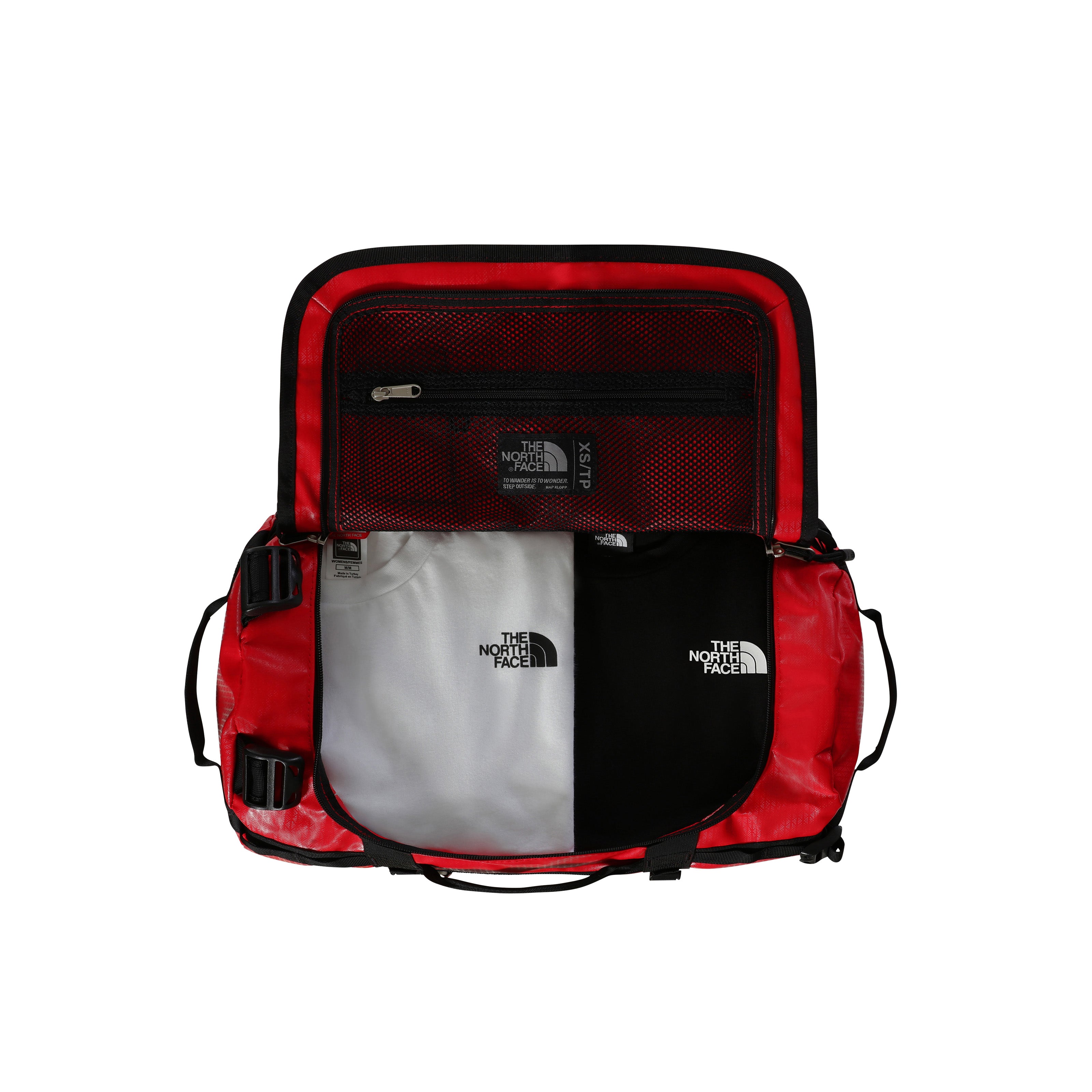 The North Face Base Camp Duffel EXTRA SMALL | TNF Red-TNF Black-NPF
