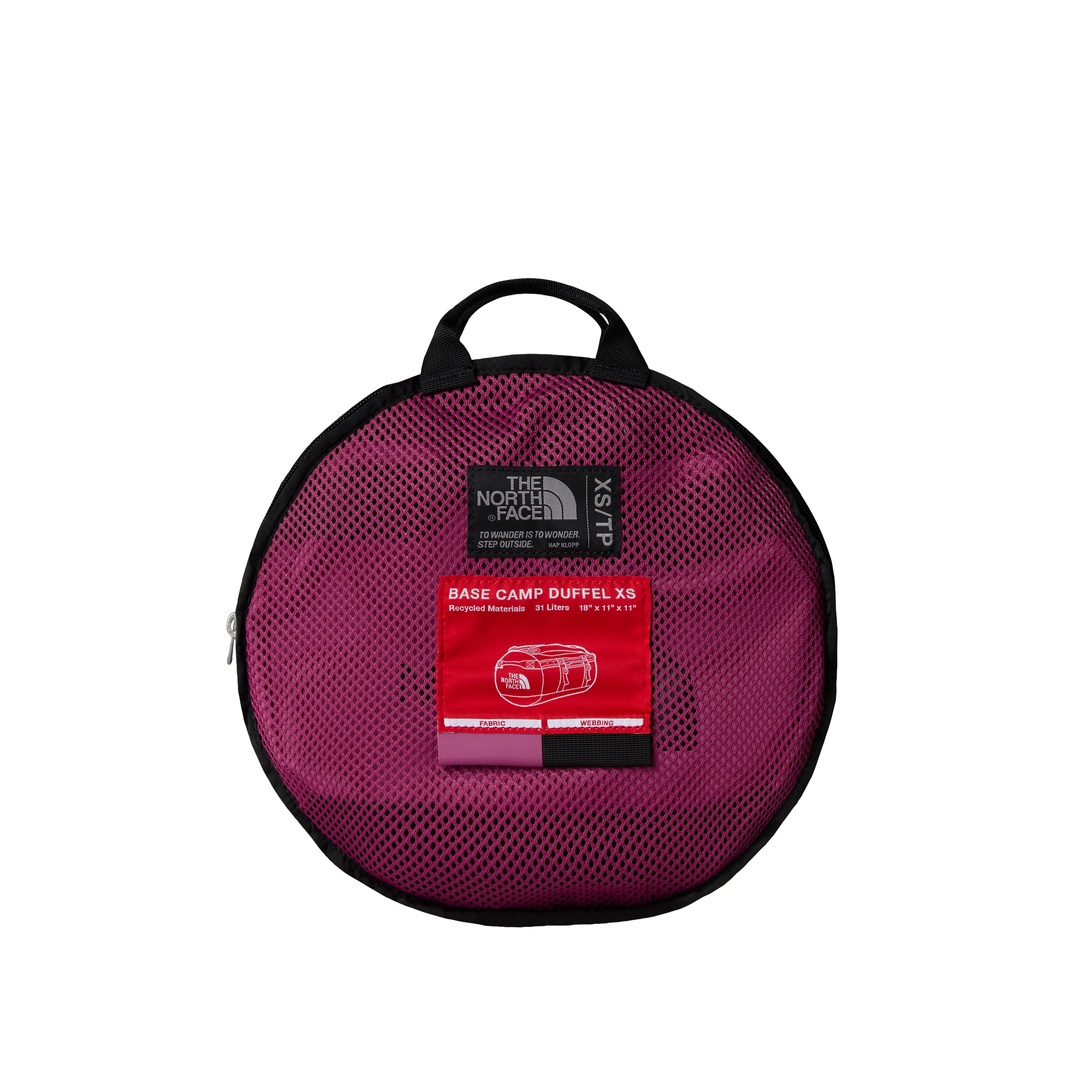 The North Face Base Camp Duffel EXTRA SMALL | Cyber Berry-TNF Black
