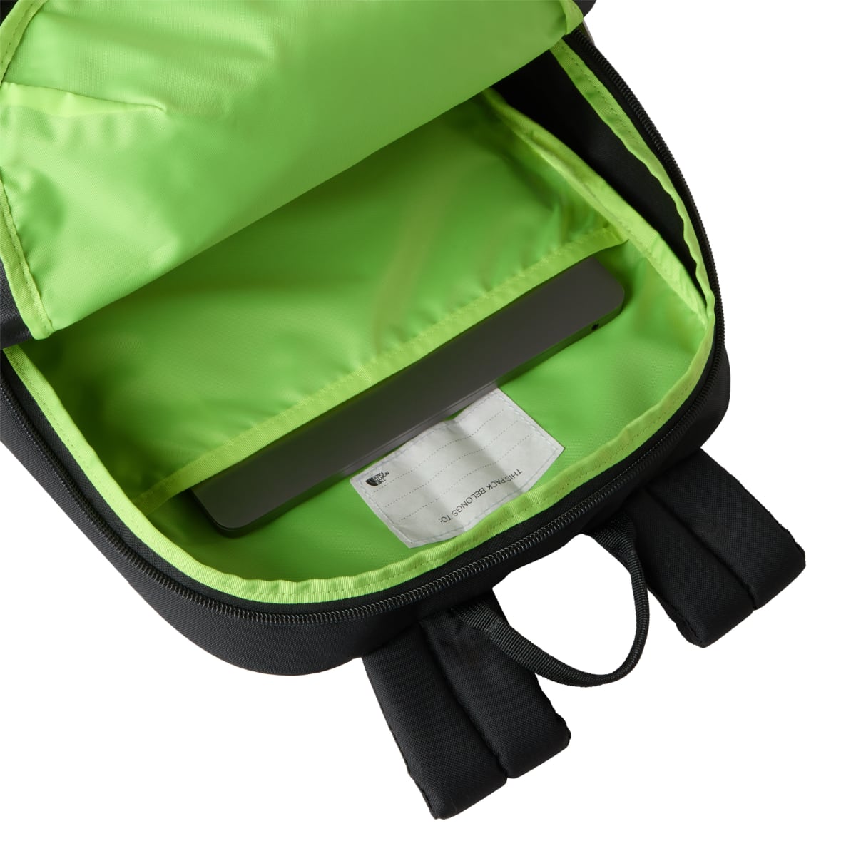 The North Face Court Jester (Teens) Backpack | Asphalt Grey-LED Yellow-NPF