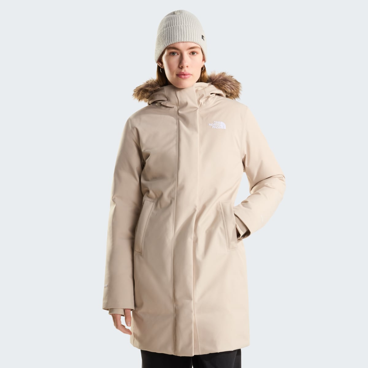 The North Face Arctic Parka Insulated Women's Jacket | Timeless Taupe
