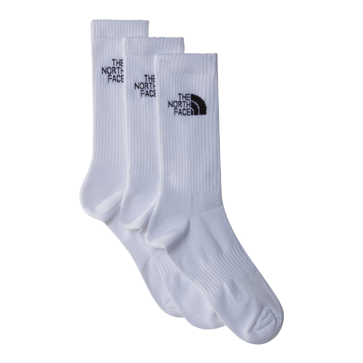 The North Face Multi Sport Cushion Crew Socks | White (3 Pack)
