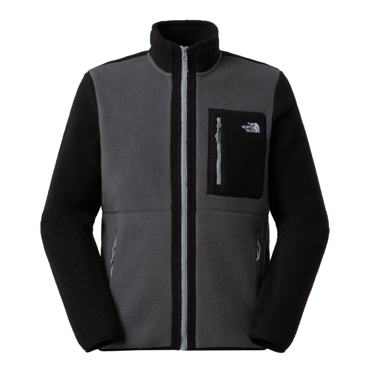The North Face Yumiori Fleece Men's Jacket | Anthracite Grey-TNF Black-Monument Grey