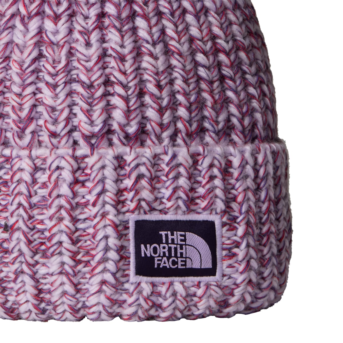 The North Face Cosy Chunky Cabin Beanie | Lite Lilac-Peak Purple-Eternal