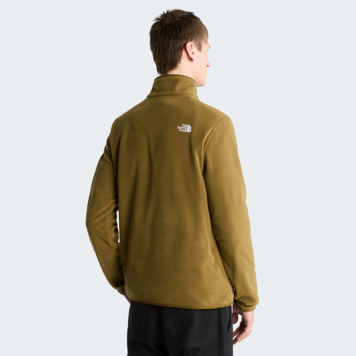 The North Face Glacier 1/4 Zip Fleece Men's Top | Caraway Seed