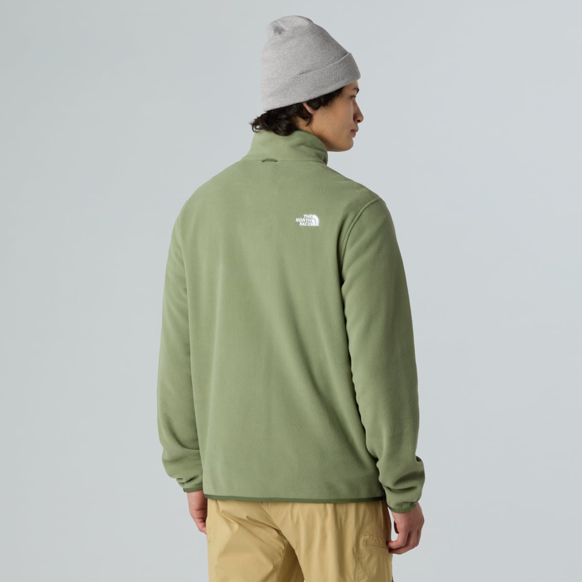 The North Face Glacier Fleece Men's Jacket | Bark Mist
