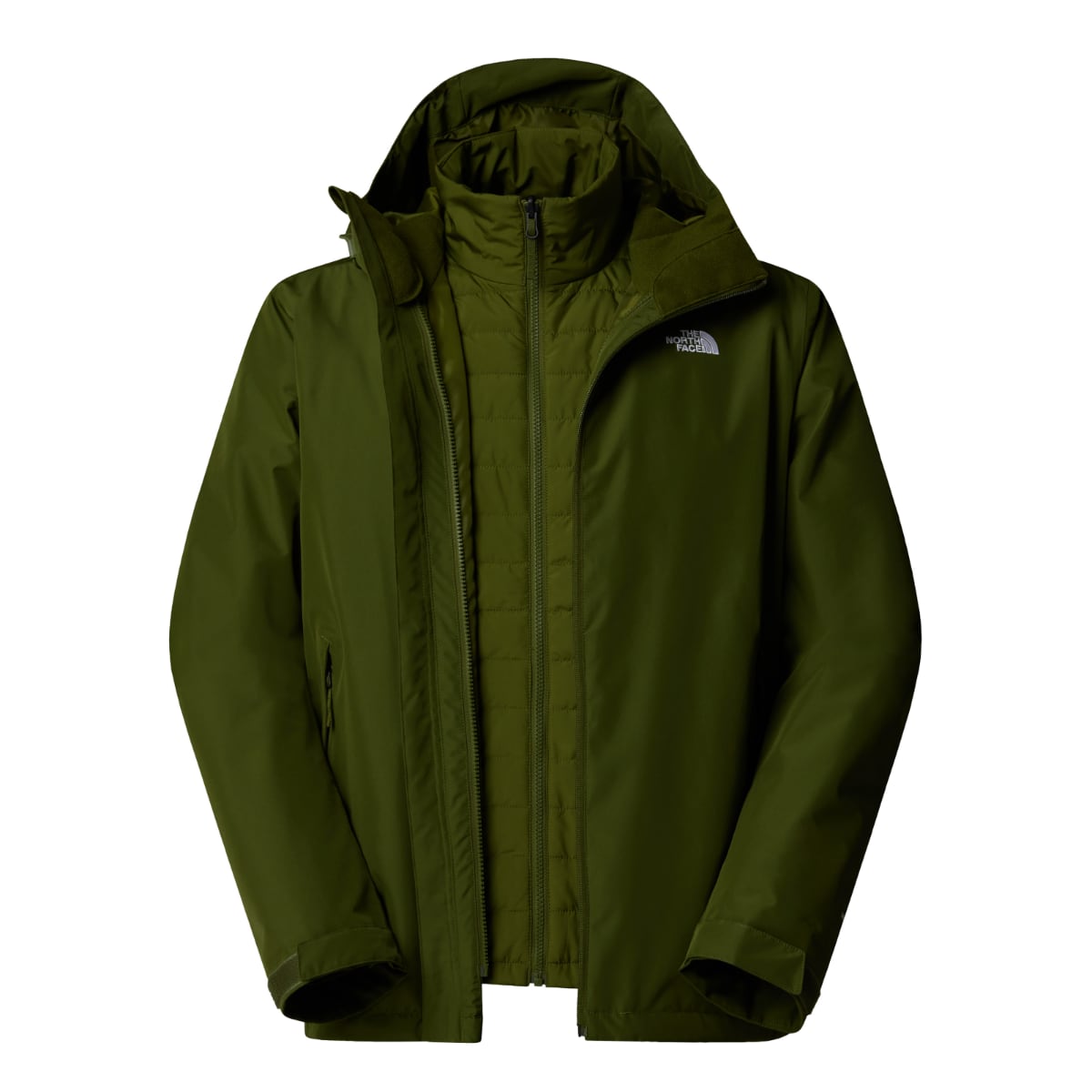 The North Face Carto Mono Triclimate Men's Jacket | Woodland Green