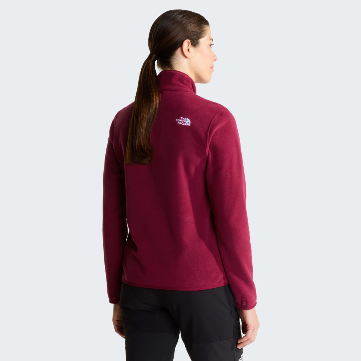 The North Face Glacier Fleece Women's Jacket | Burgundy Crush