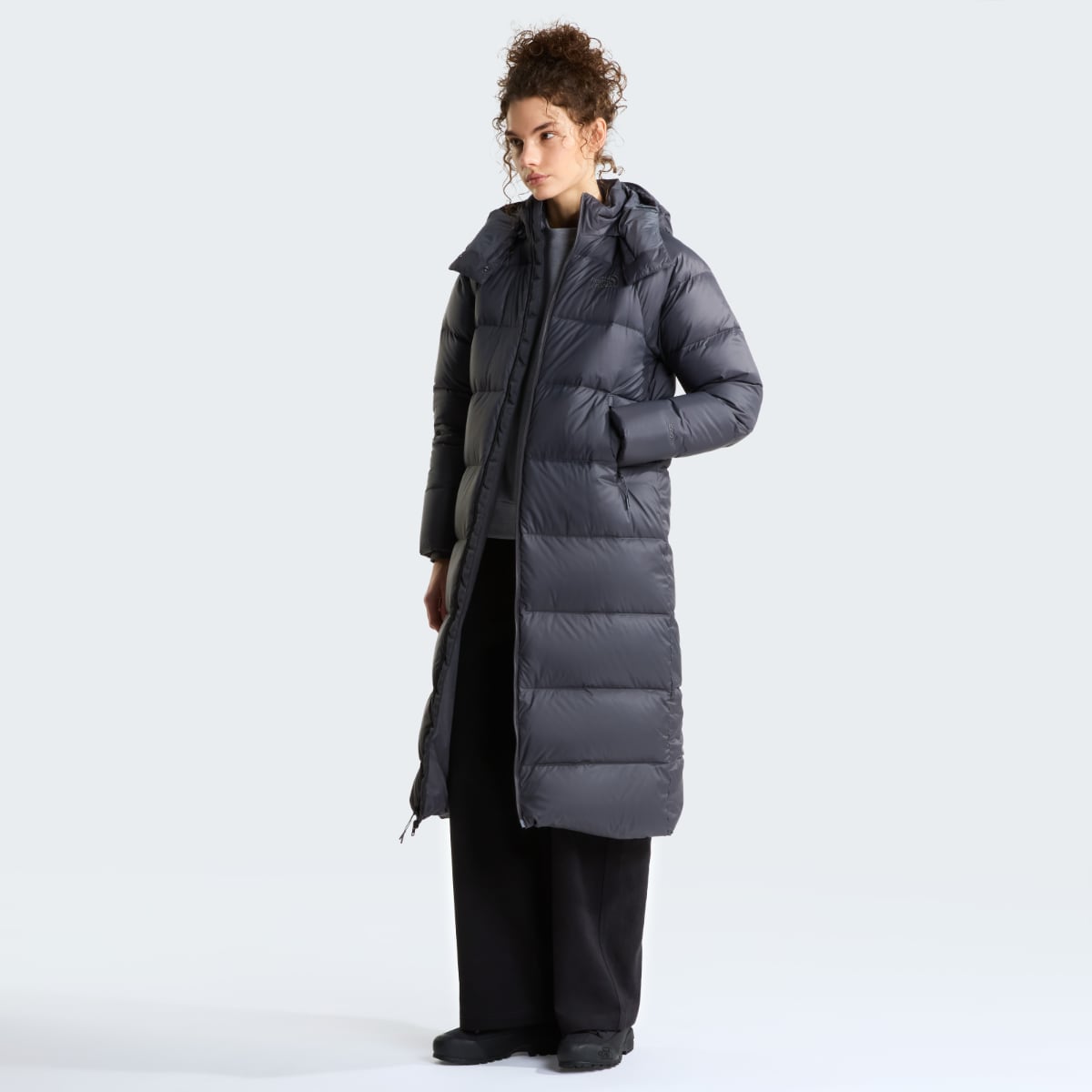 The North Face Hydrenalite City Long Down Insulated Women's Parka | Anthracite Grey