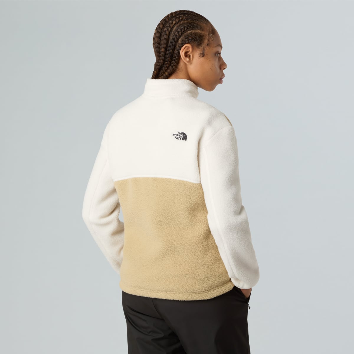 The North Face Yumiori Full-Zip Fleece Women's Jacket | Khaki Stone/White Dune
