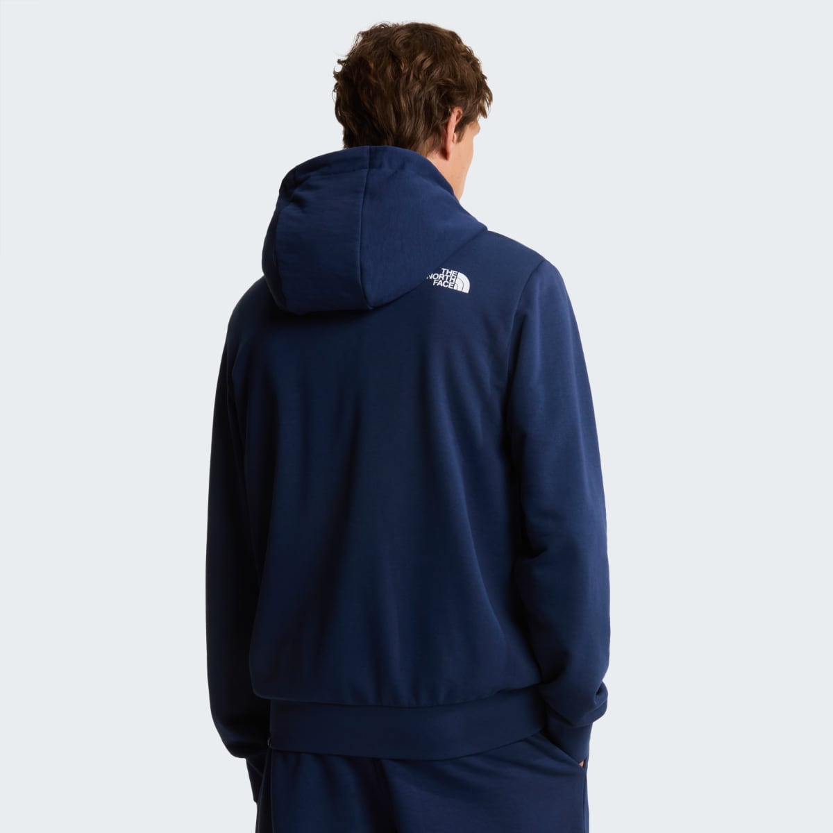 The North Face Simple Dome Light Full Zip Men's Hoodie | Summit Navy
