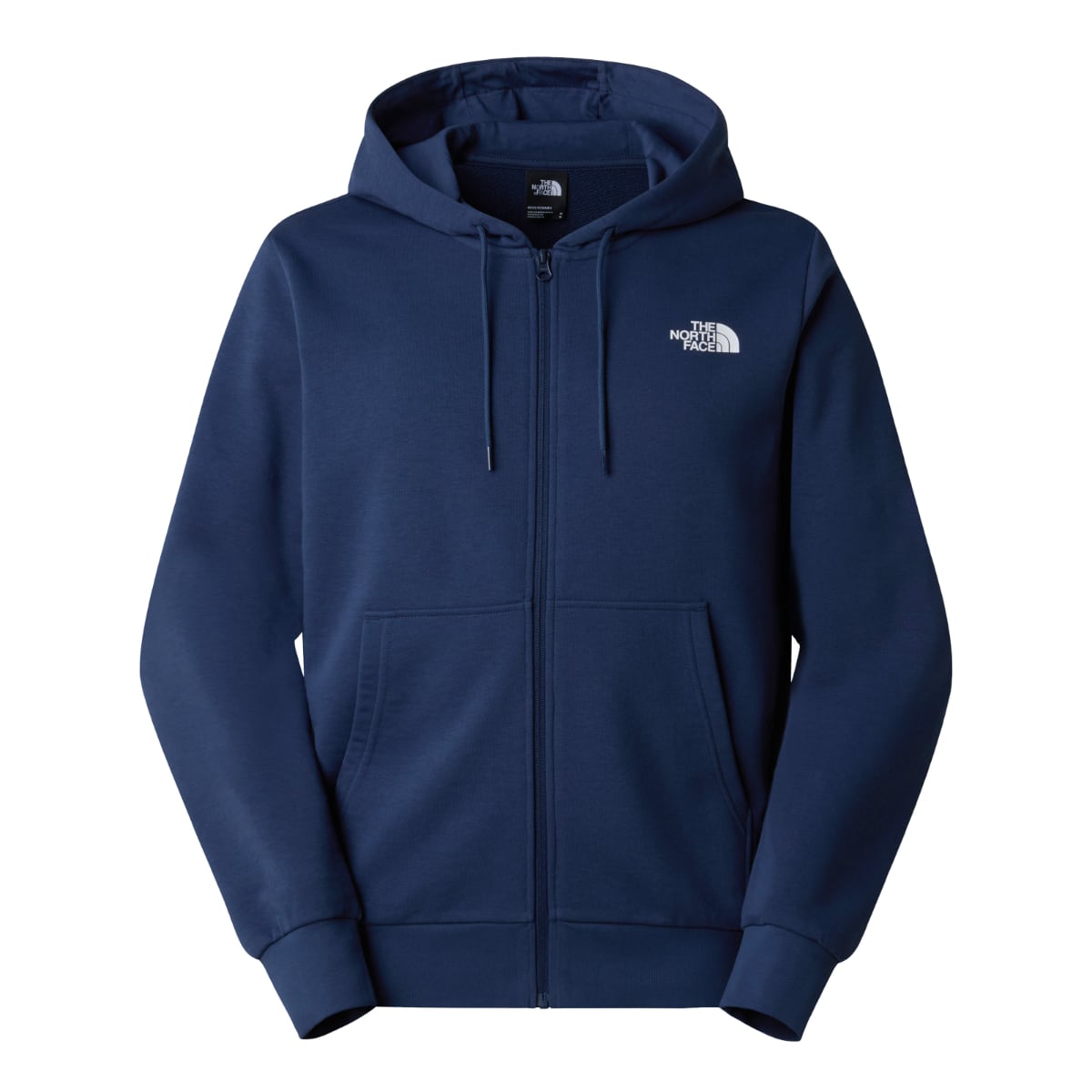 The North Face Simple Dome Light Full Zip Men's Hoodie | Summit Navy