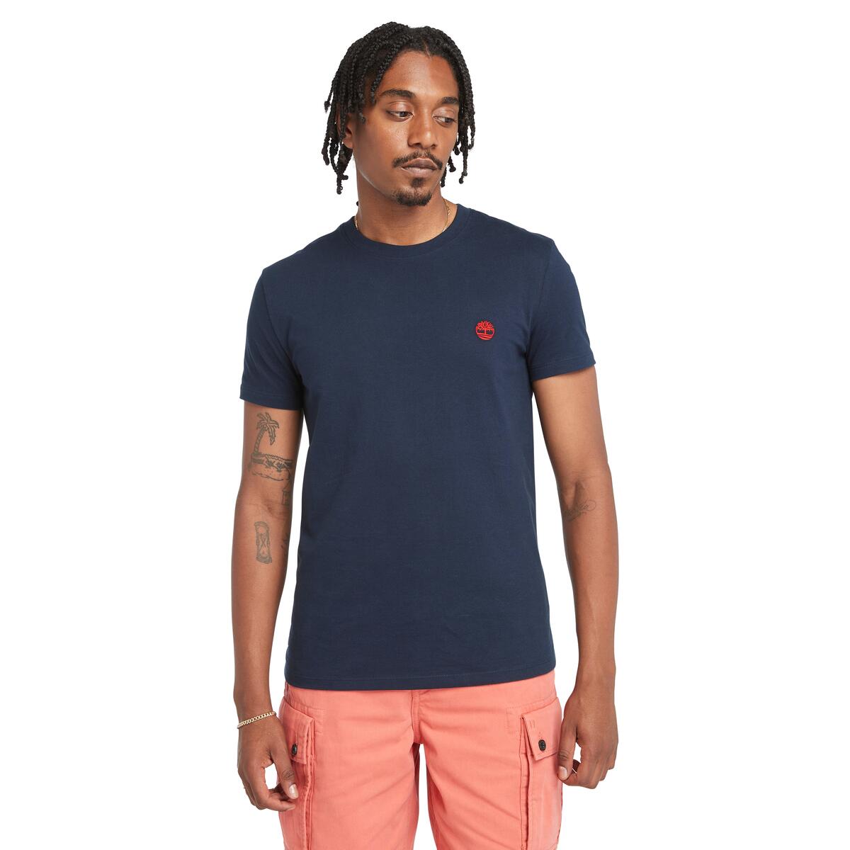 Timberland Dunstan River Men's T-Shirt | Navy