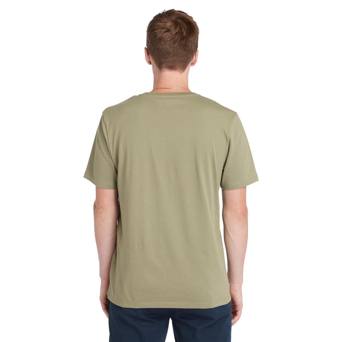 Timberland Kennenec River Tree Logo Men's T-Shirt | Green