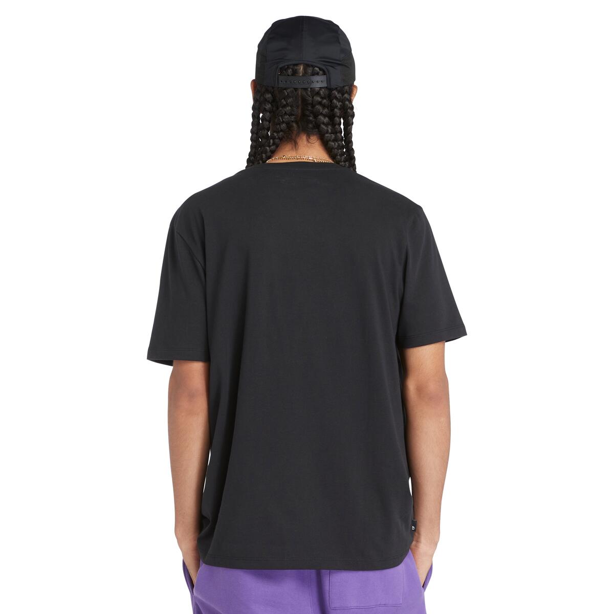 Timberland Kennebec River Tree Logo Men's T-Shirt | Black