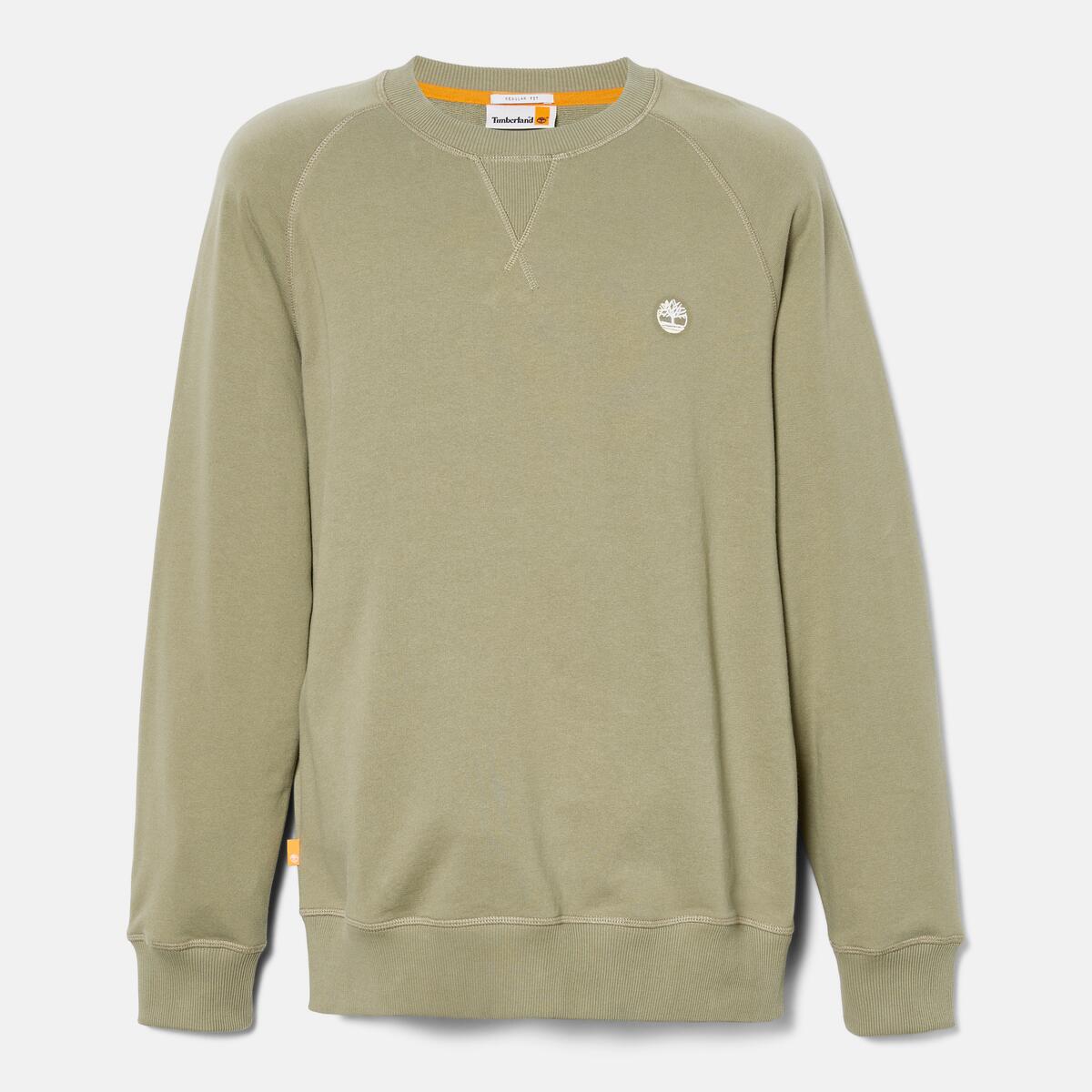 Timberland Exeter Loopback Crewneck Men's Top | Green