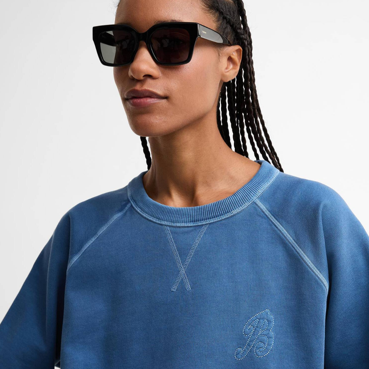 Barbour Avon Women's Sweatshirt | Washed Indigo