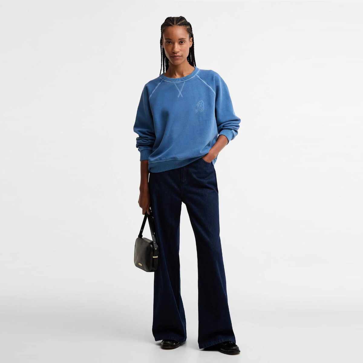 Barbour Avon Women's Sweatshirt | Washed Indigo