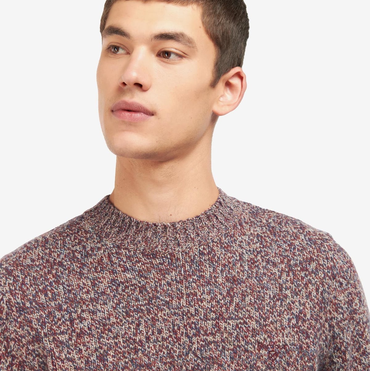 Barbour Atley Crew Men's Jumper | Port