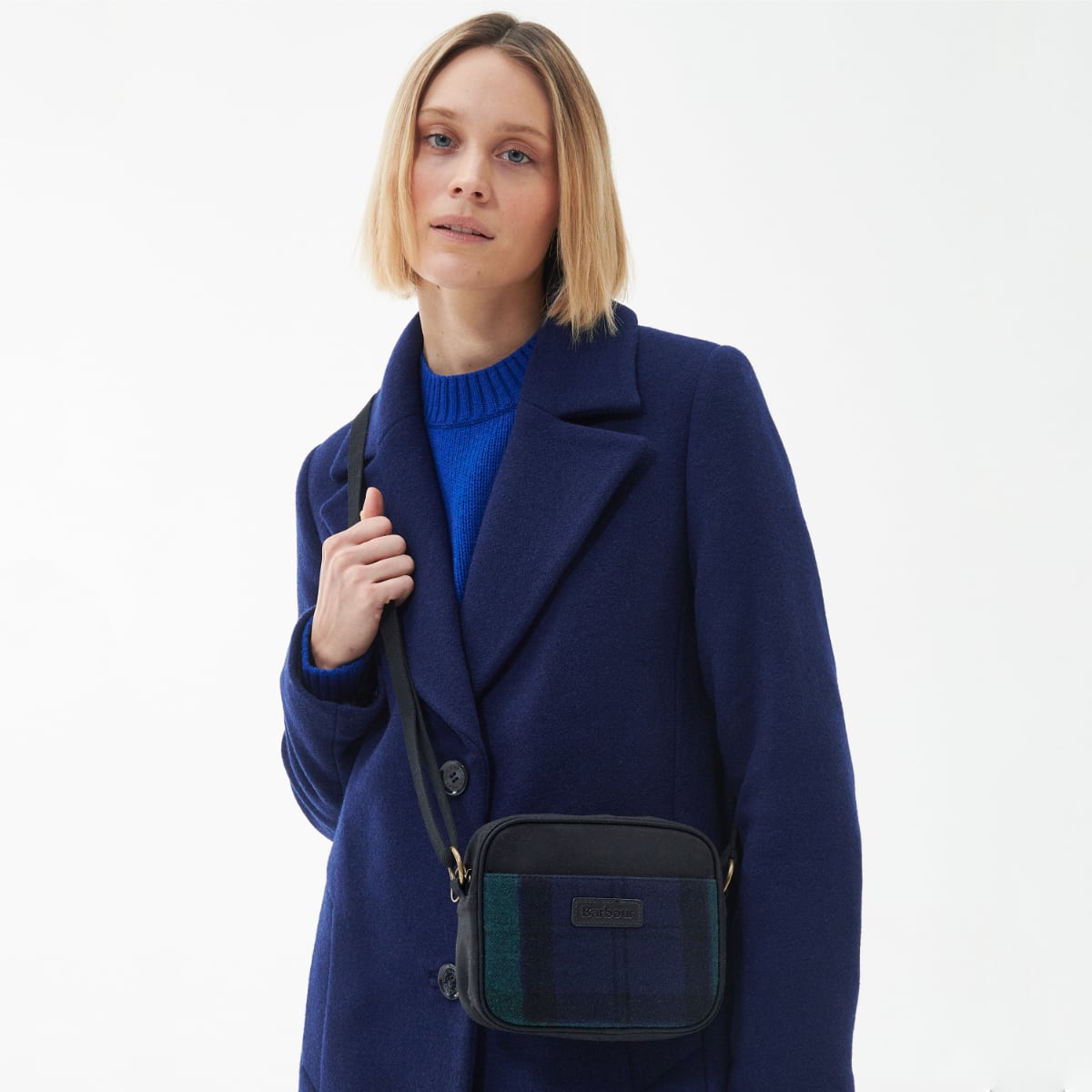 Barbour Contin Crossbody Bag | Classic Blackwatch Tartan