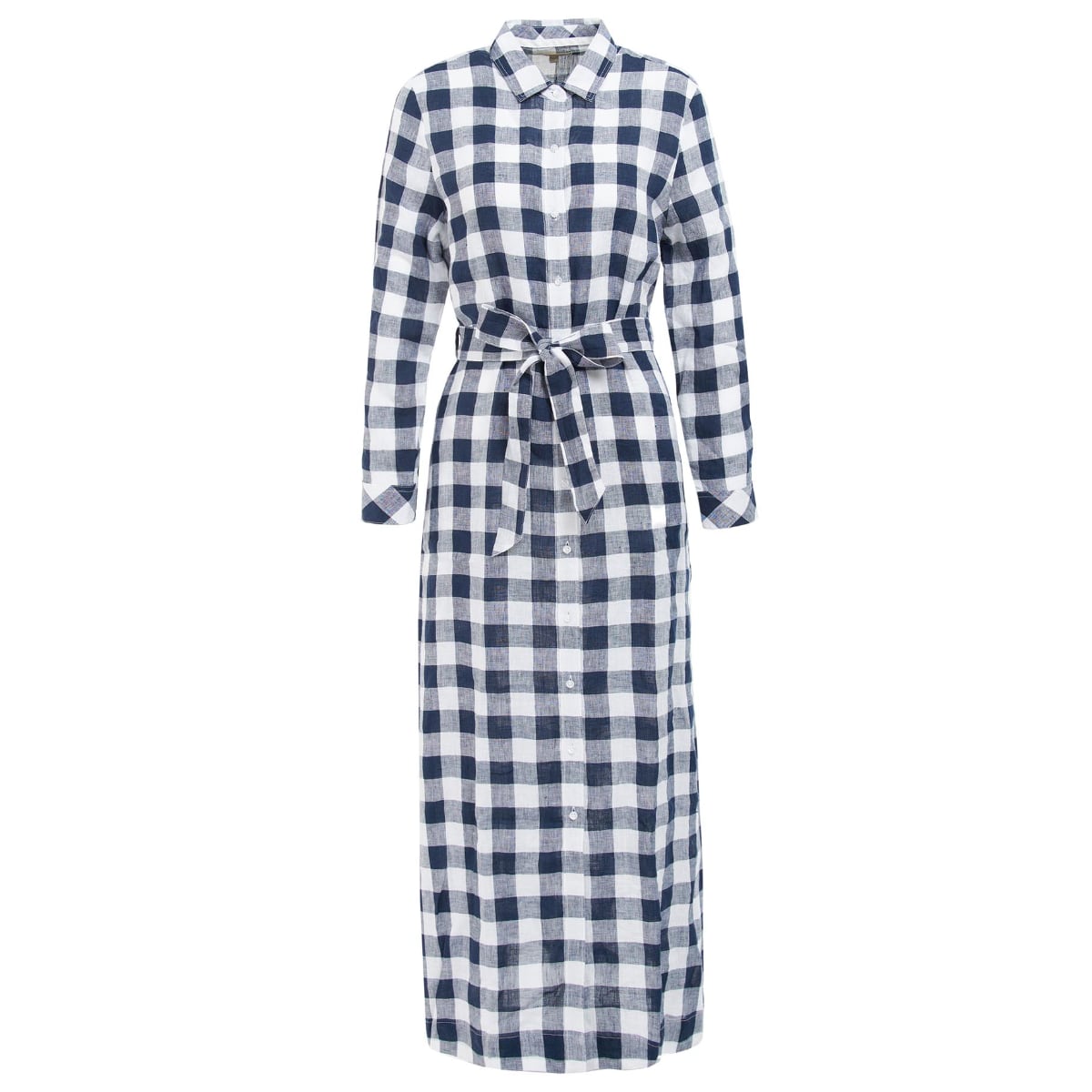 Barbour Mariner Maxi Women's Dress | Navy Check