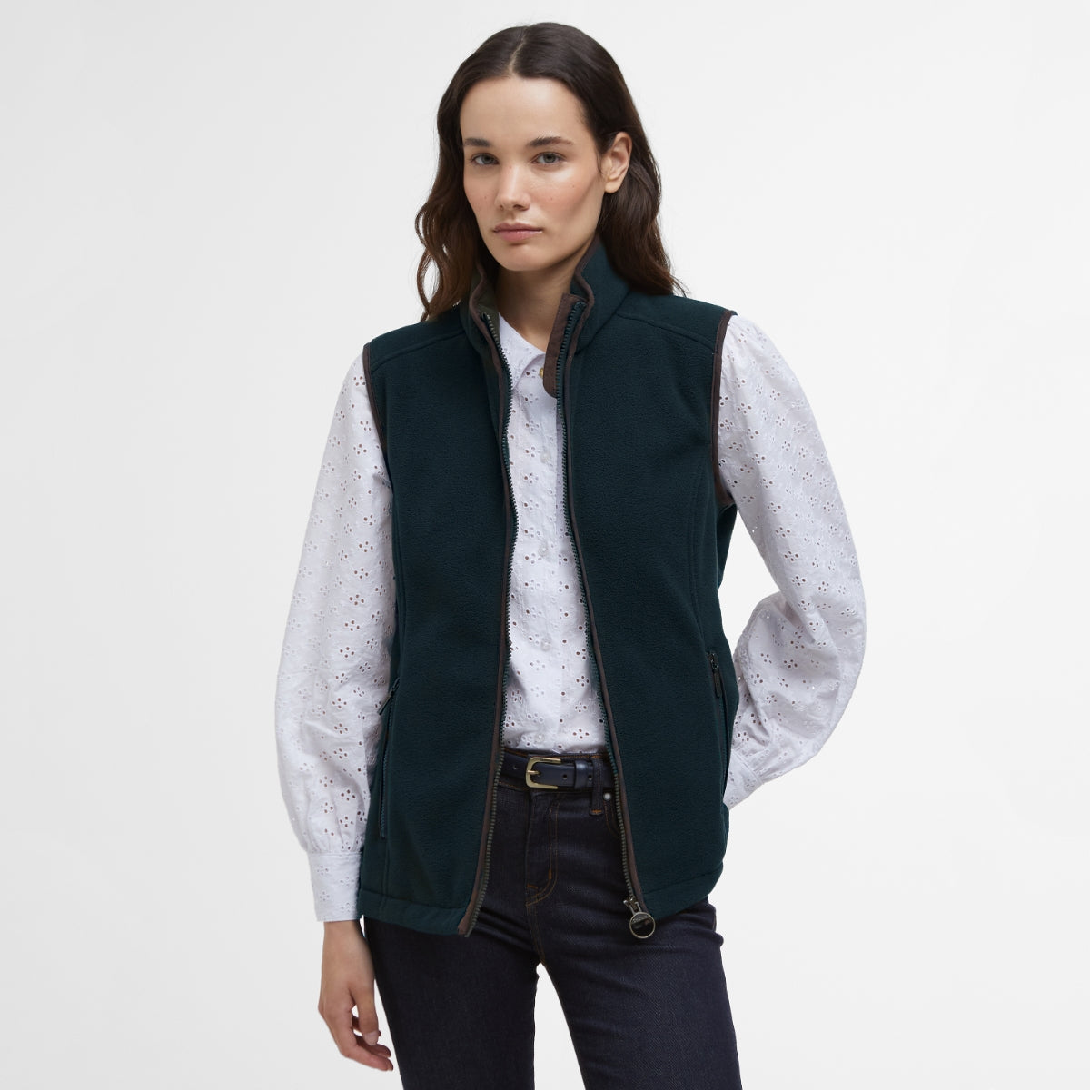 Barbour Country Colton Fleece Women's Gilet | Navy