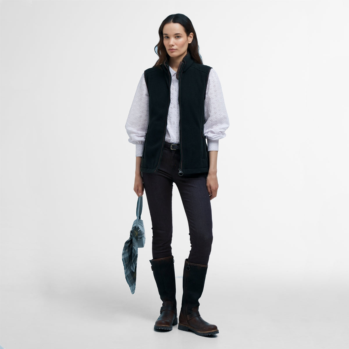 Barbour Country Colton Fleece Women's Gilet | Navy