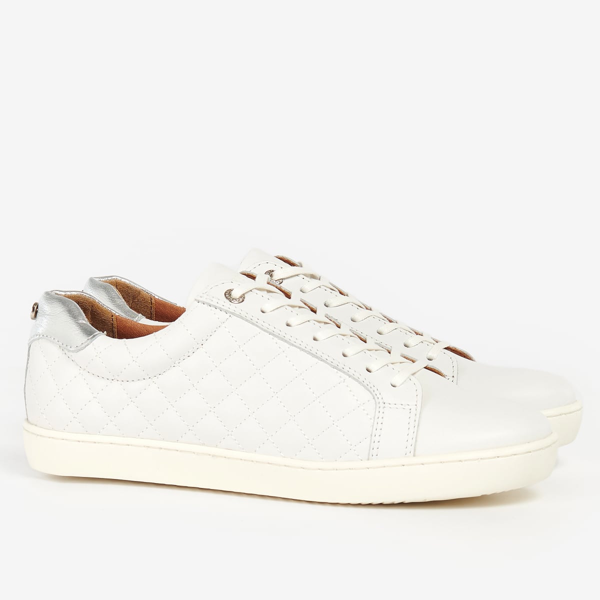 Barbour Cosmo Women's Shoes | White