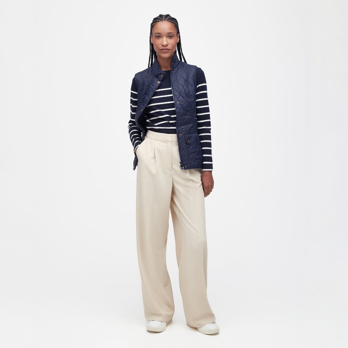 Barbour Otterburn Women's Quilted Gilet | Navy