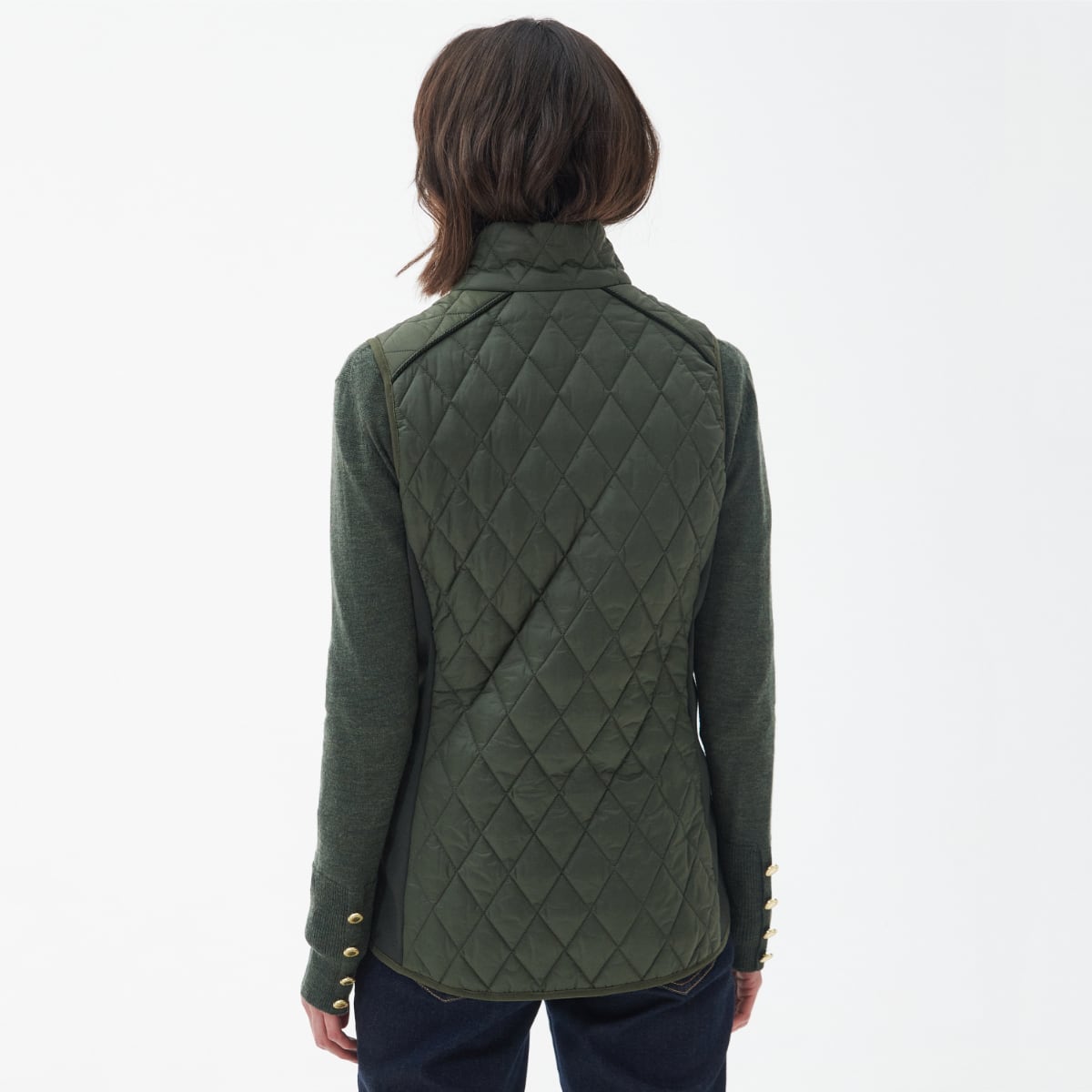 Barbour Poppy Women's Quilted Gilet | Olive