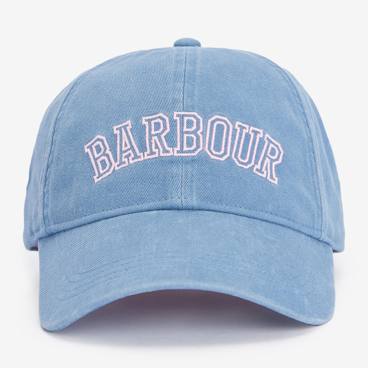 Barbour Emily Sports Cap | Chambray (Shell Pink Logo)