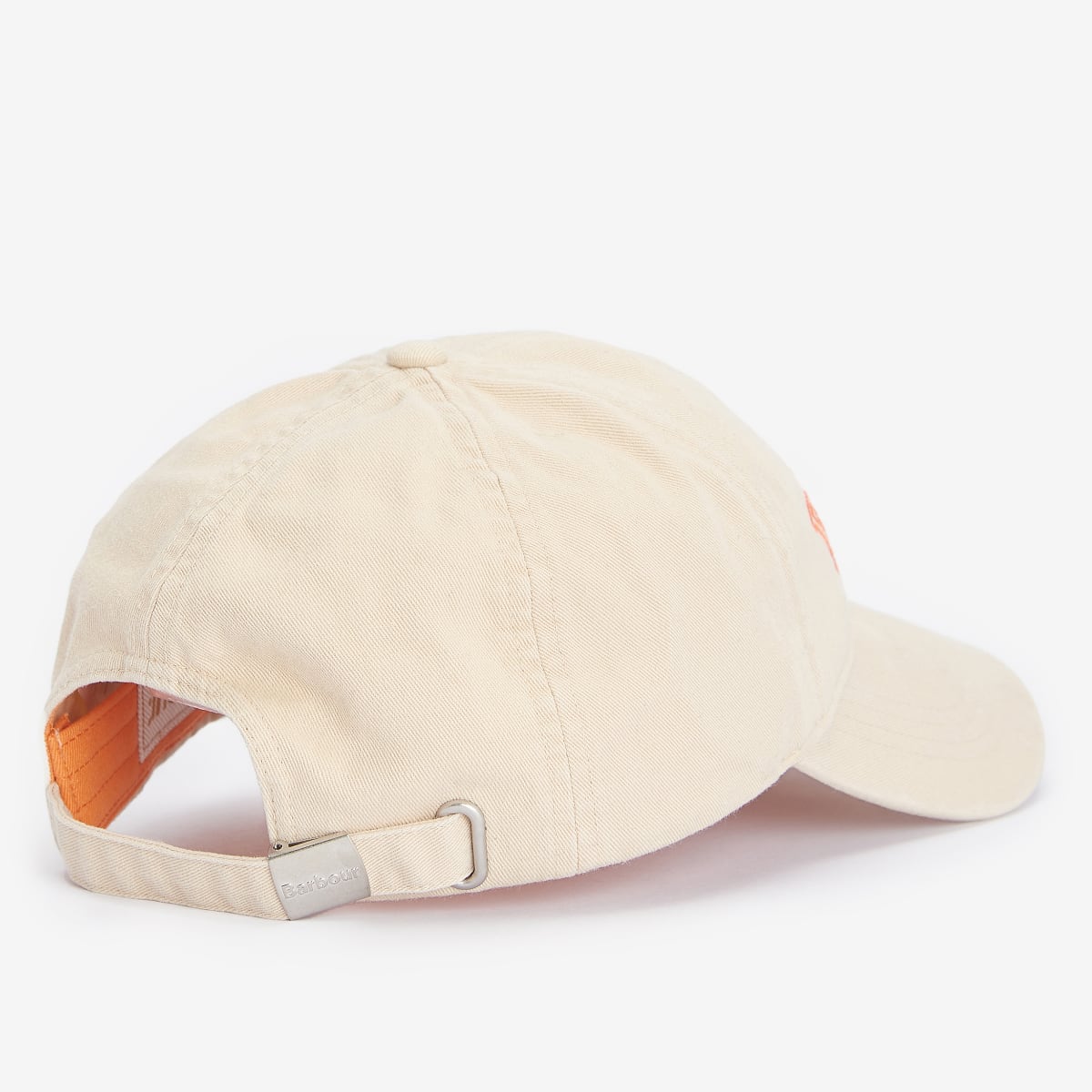Barbour Emily Sports Cap | Parchment (Apricot Crush Logo)