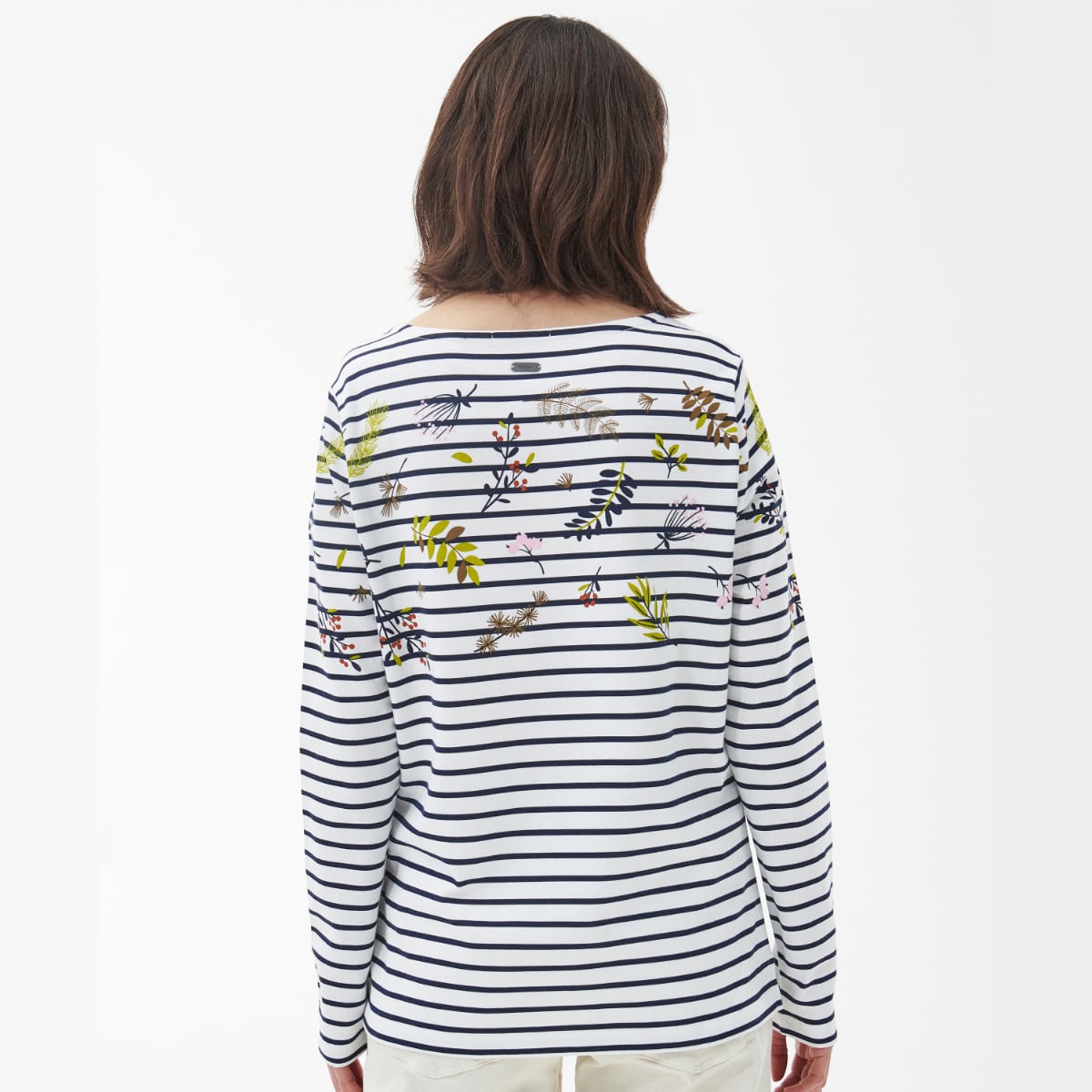 Barbour Women's Hawkins Print Top | Off White Floral
